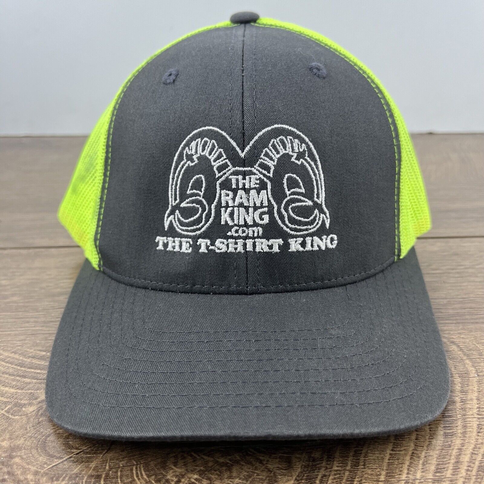Other The Ram King Hat Gray Cap Adjustable Hat Gray Adult Fit Hat Size ONE SIZE - 4 Thumbnail