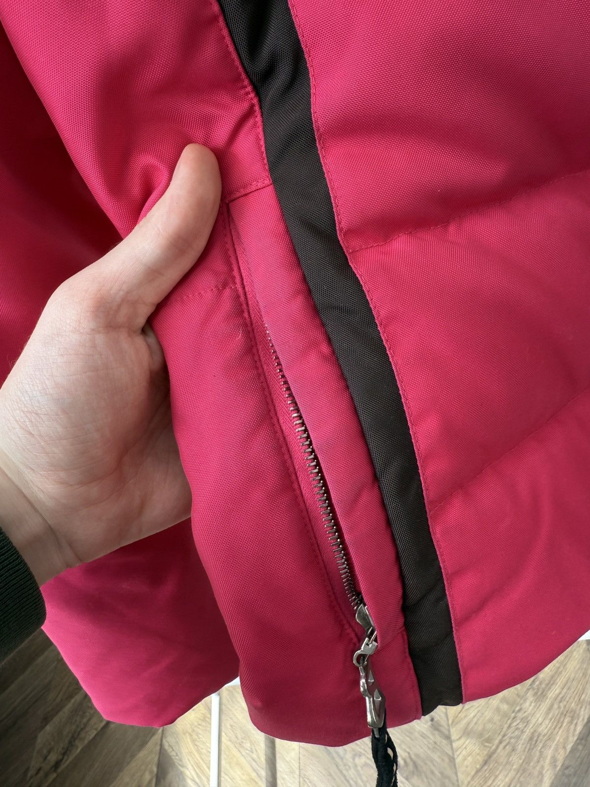 Bogner Vintage Bogner Sport Women’s Pink Down Ski Jacket Hooded Size XS / US 0-2 / IT 36-38 - 13 Thumbnail