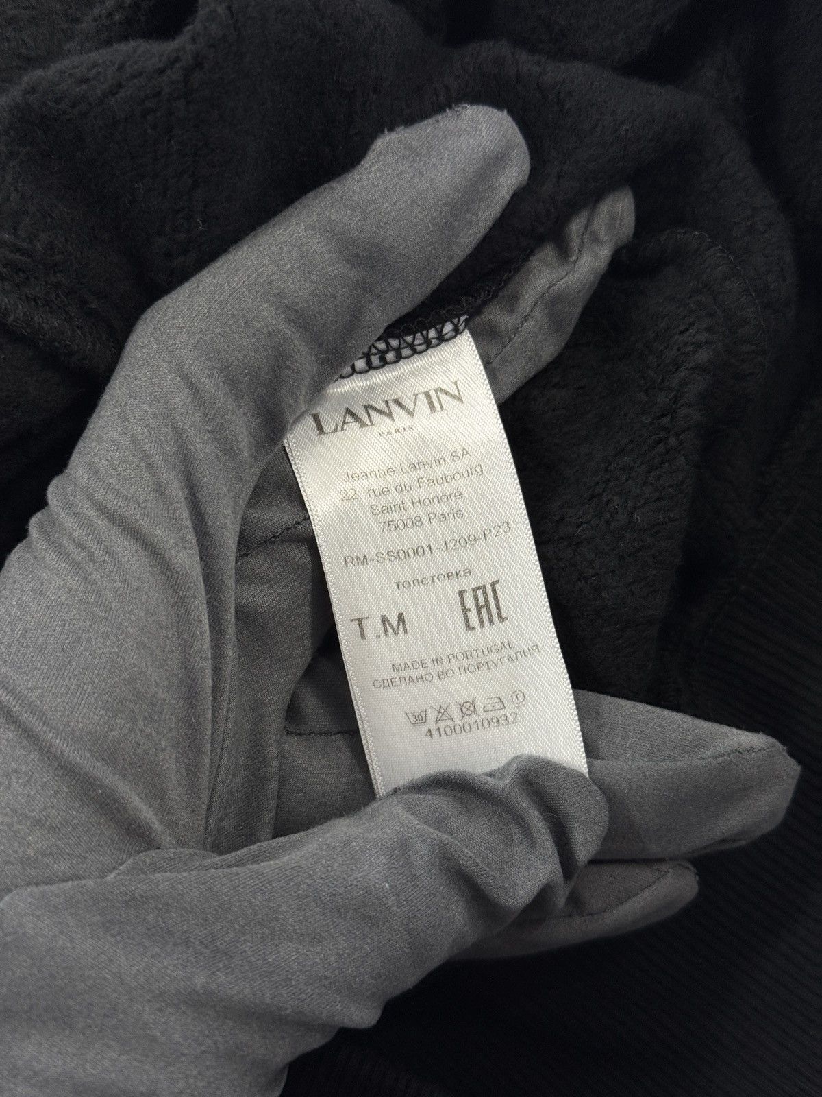 Lanvin LOGO EMBROIDERED SWEATER Size US M / EU 48-50 / 2 - 6 Thumbnail