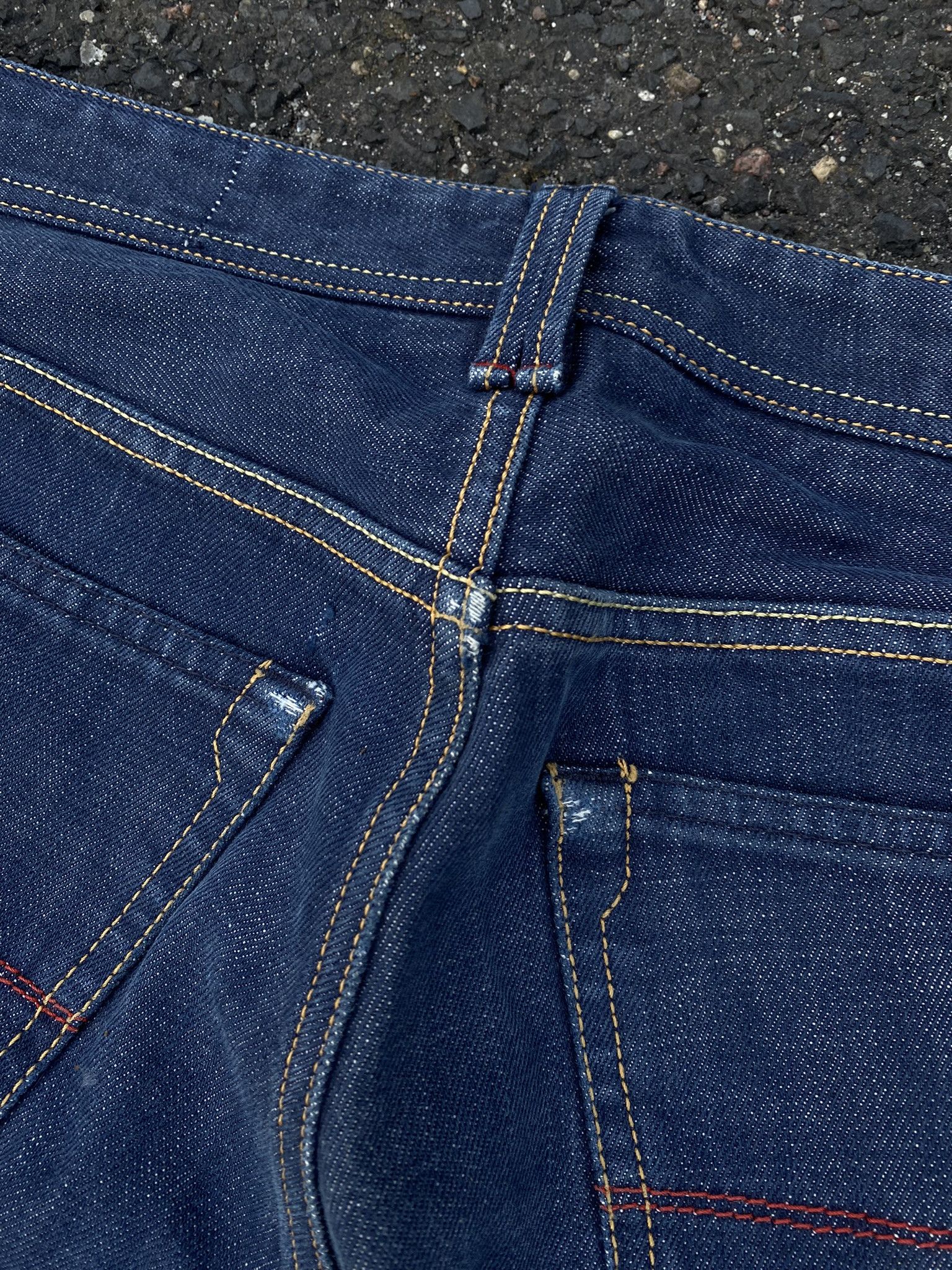 Designer SARTORIA TRAMAROSSA hand made Italy Selvedge Raw Denim Size US 32 / EU 48 - 14 Thumbnail