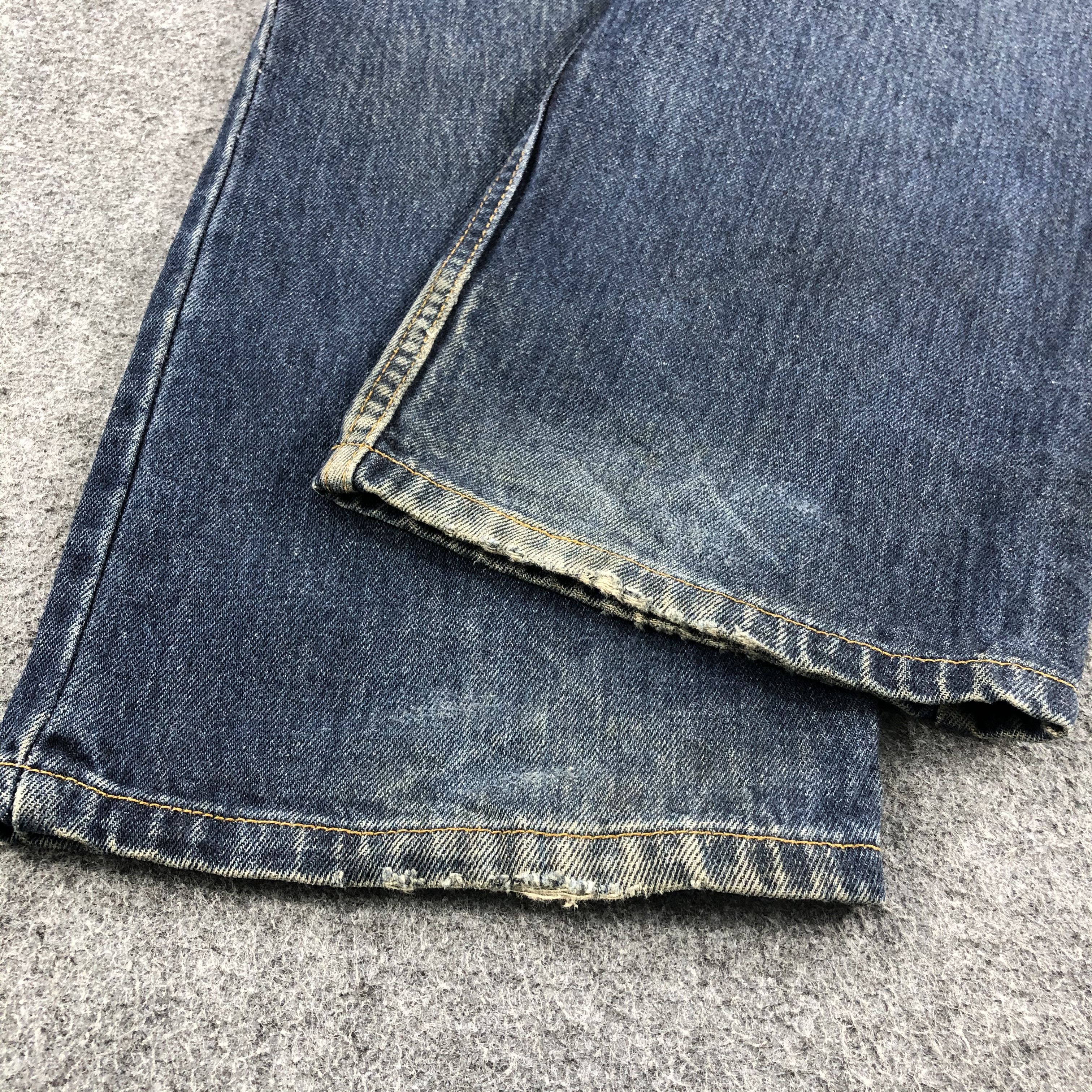 Levi's Vintage Levis 528 Jeans Rusty Blue Denim KJ506 Size US 31 - 6 Thumbnail
