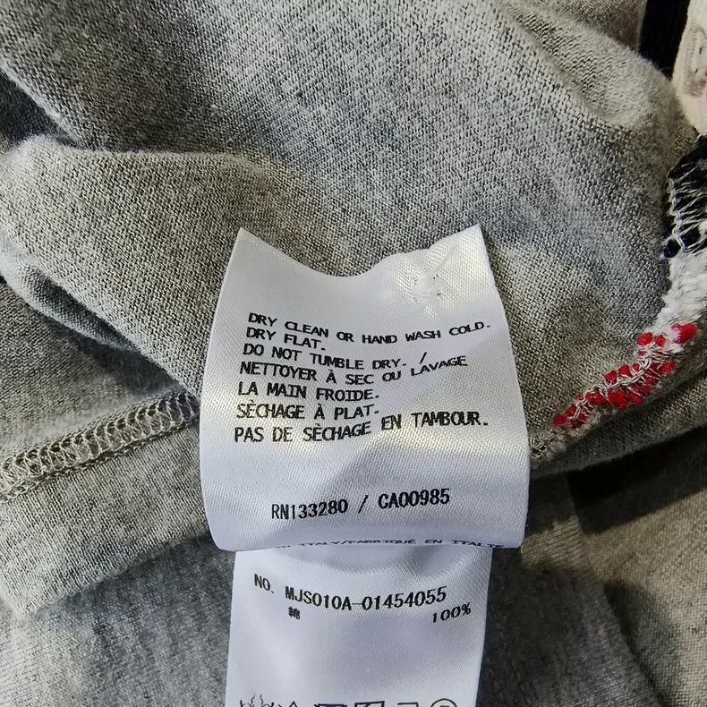 Thom Browne Thom Browne Gray round neck short sleeves Size US XS / EU 42 / 0 - 7 Thumbnail