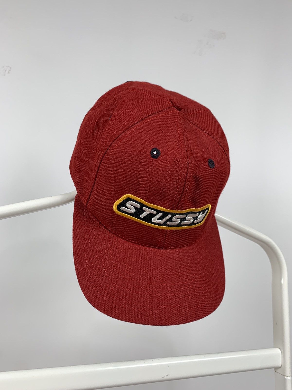 Stussy 90s Vintage Stussy Red Cap Made in USA Size ONE SIZE - 3 Thumbnail