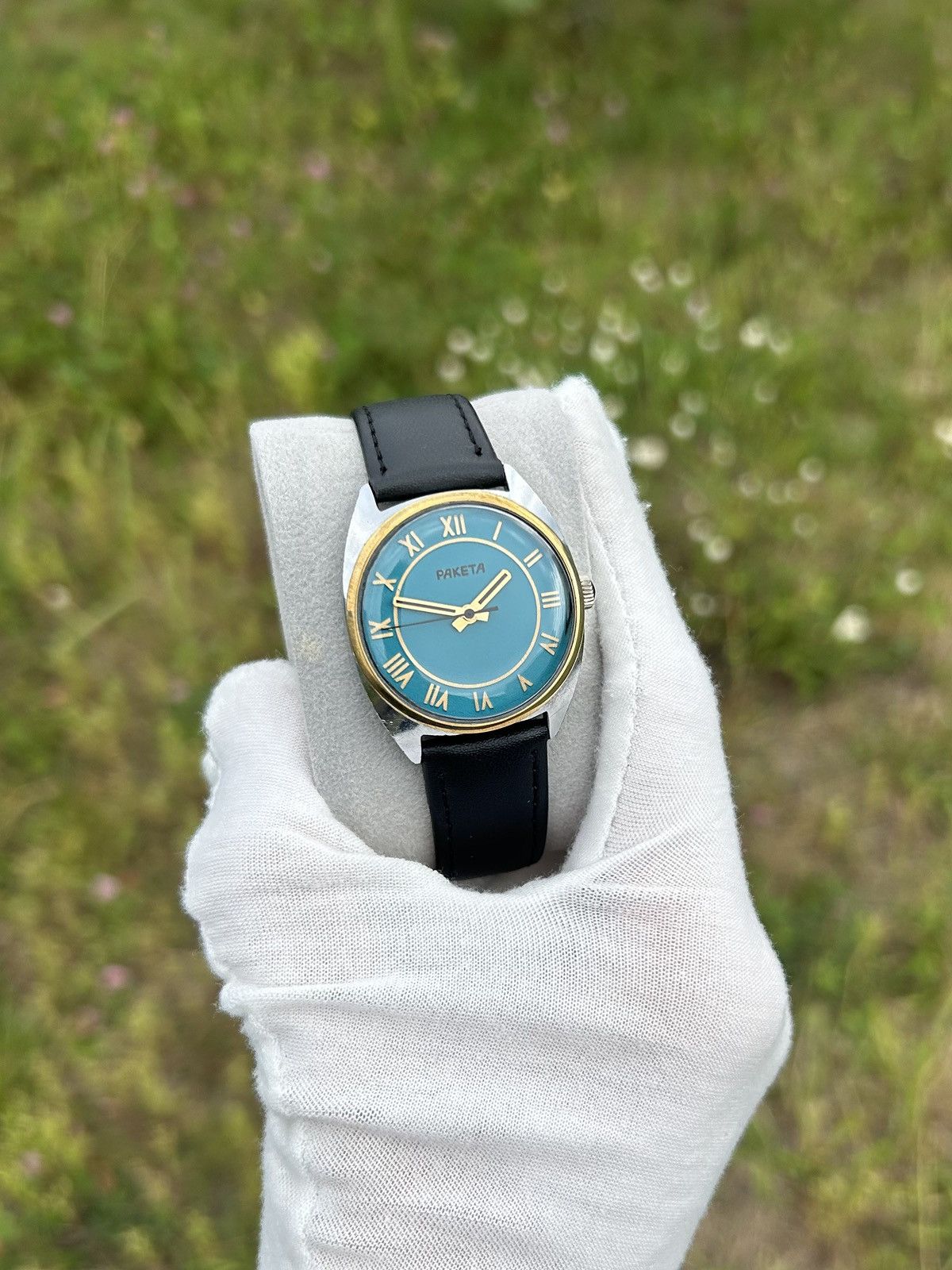 Vintage Vintage Watch Raketa Soviet USSR Mechanical Authentic 1980s Size ONE SIZE - 10 Thumbnail
