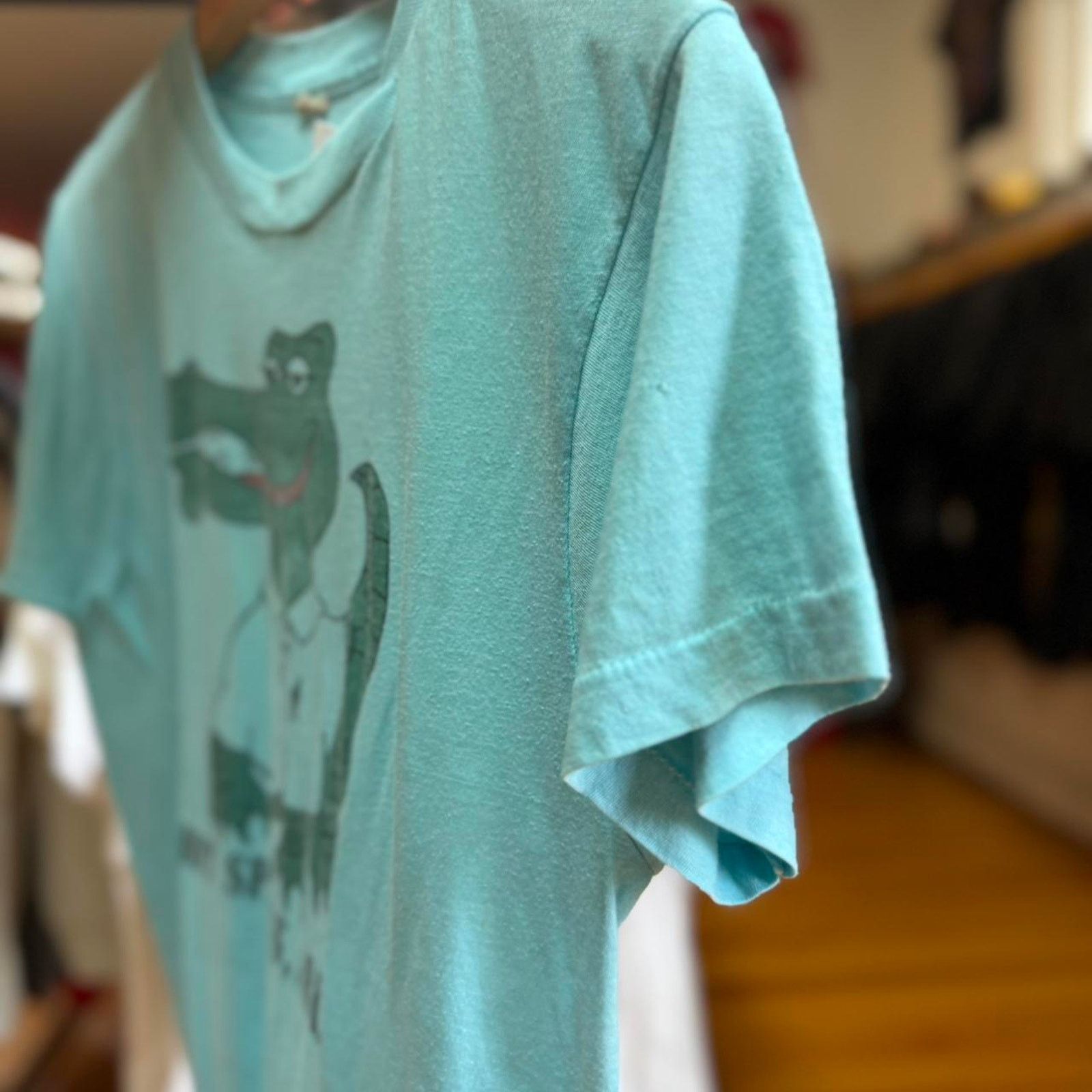 Vintage Vintage 80s Hot Springs Arkansas Crocodile Animal T-Shirt Size US M / EU 48-50 / 2 - 5 Thumbnail
