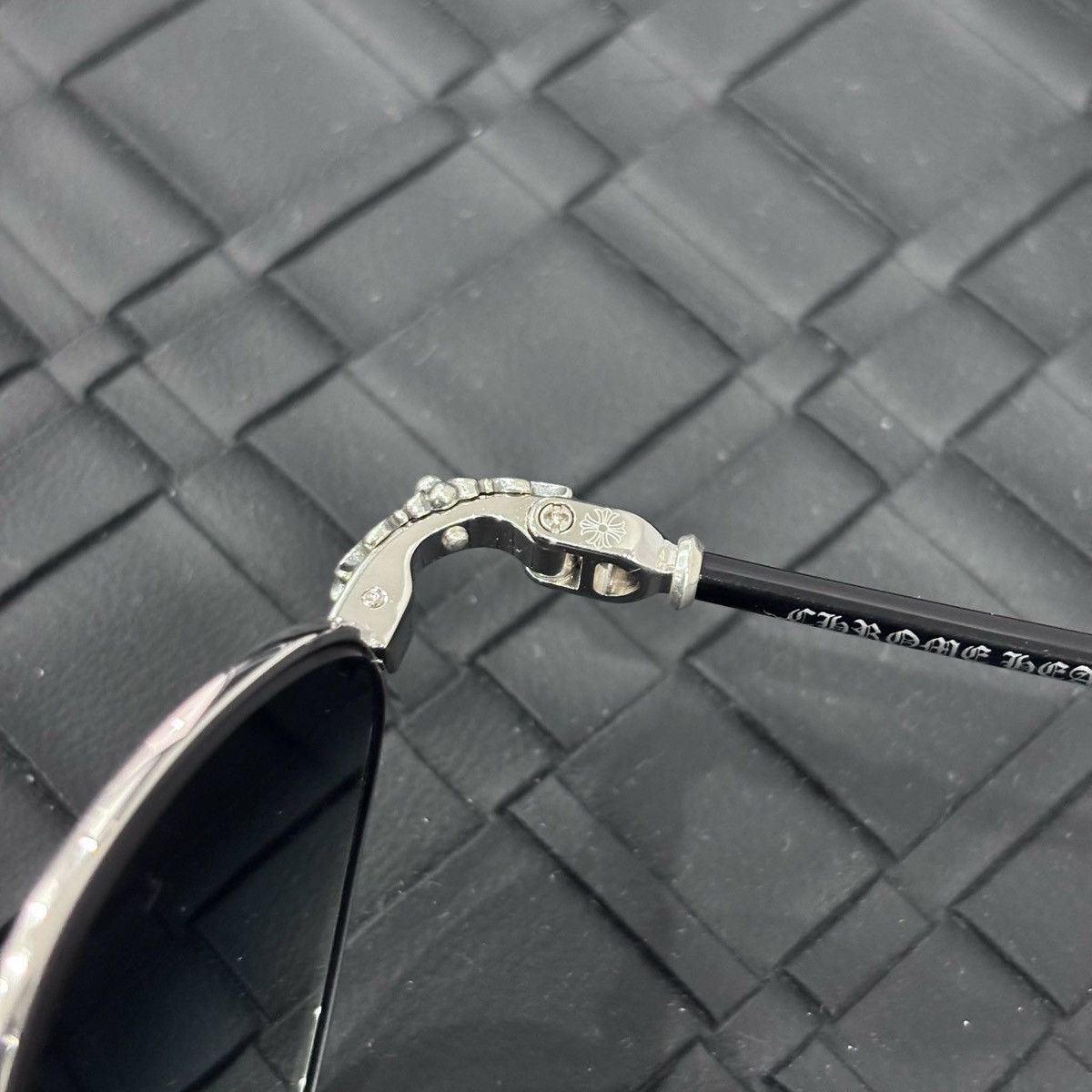 Chrome Hearts CHROME HEARTS DIAMOND DOG SUNGLASSES Size ONE SIZE - 6 Thumbnail