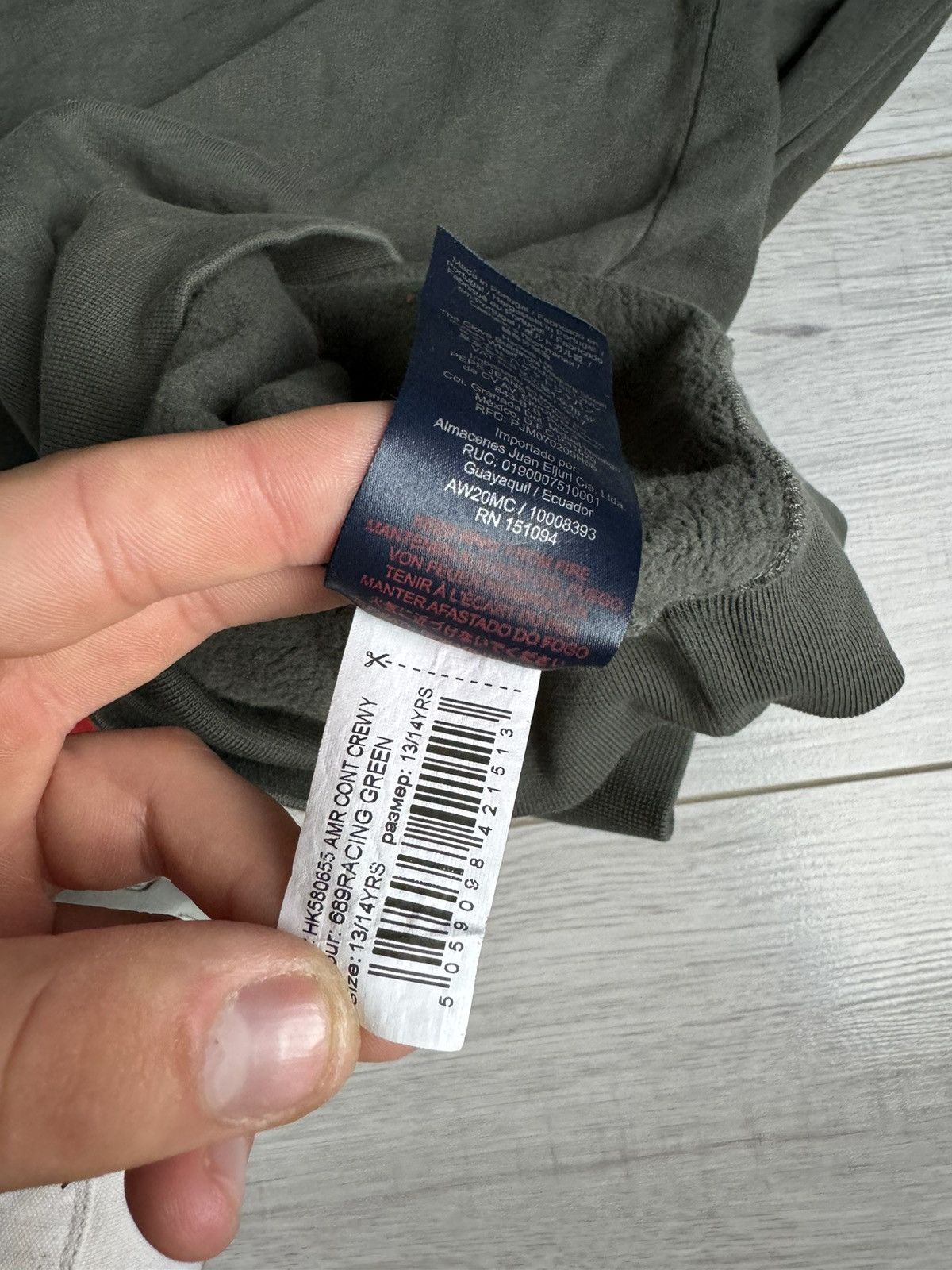Formula 1 × Hackett Hackett Racing Aston Martin sweatshirt Size US XXS / EU 40 - 6 Thumbnail