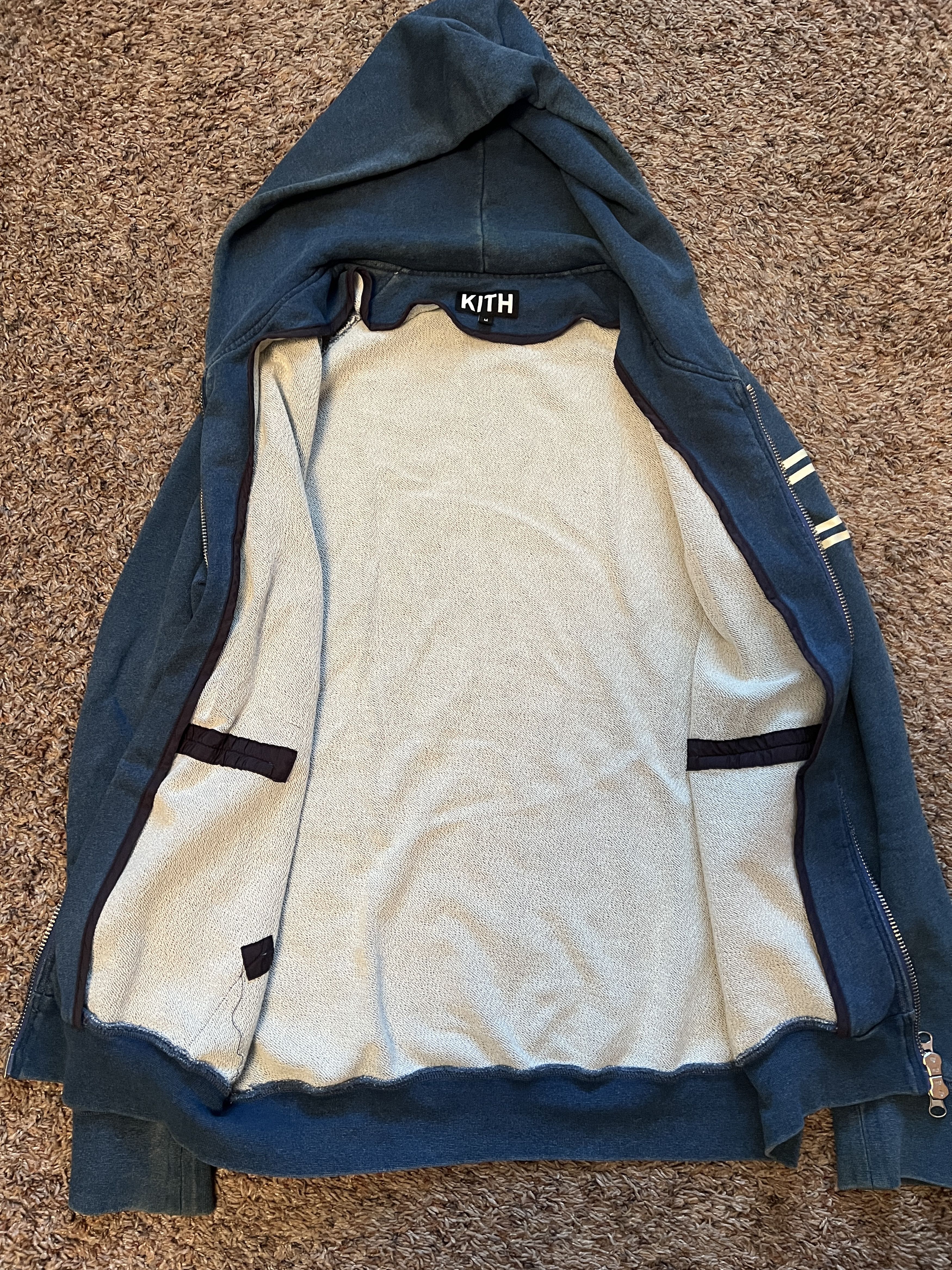 Kith 2014 Spring Indigo Collection French Terry Hoodie
