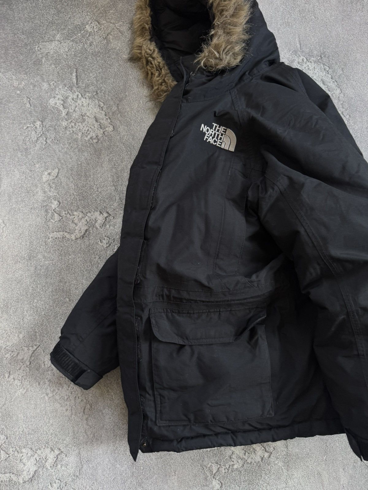 The North Face The North Face S/size down jacket parka fur faux hooded Size S / US 4 / IT 40 - 3 Thumbnail