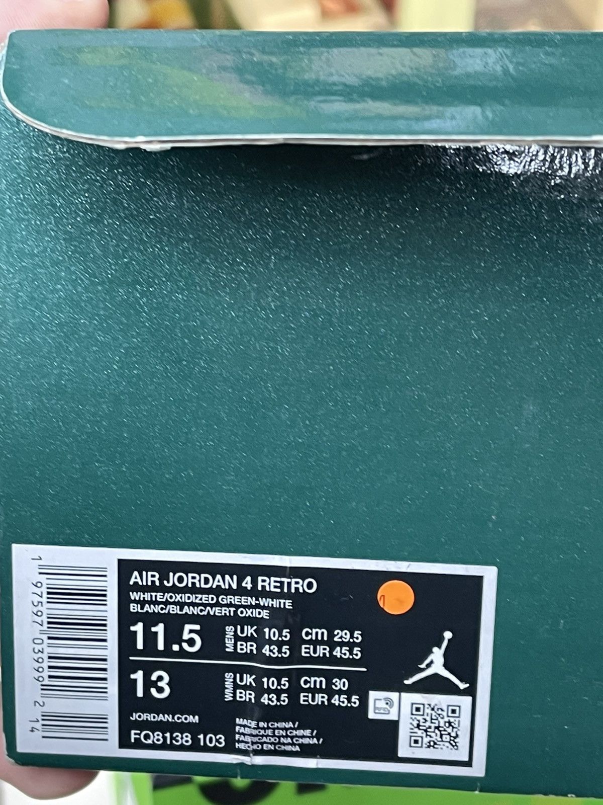 Jordan Brand Size 11.5 - Jordan 4 Winterized Green Size US 11.5 / EU 44-45 - 12 Thumbnail