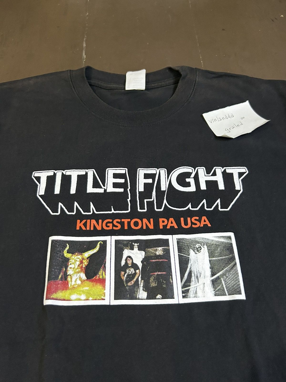 Band Tees Title Fight Halloween Midwest Emo Hardcore Tshirt Size US XL / EU 56 / 4 - 1 Thumbnail
