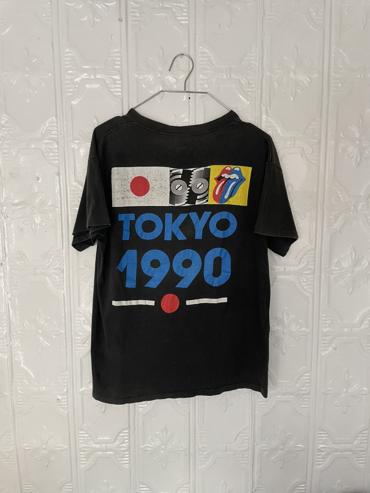 Vintage Rolling Stones 1990 Tokyo shirt Size US L / EU 52-54 / 3 - 4 Thumbnail