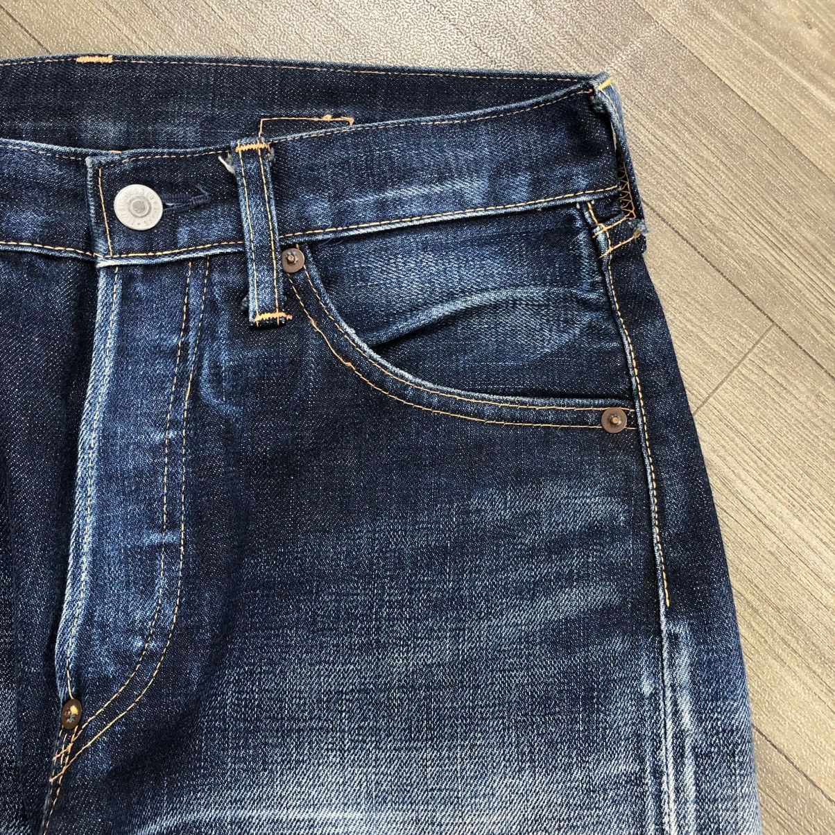 Vtg Levis 501XX LVC 37501 Buckle Back Selvedge Faded Jeans