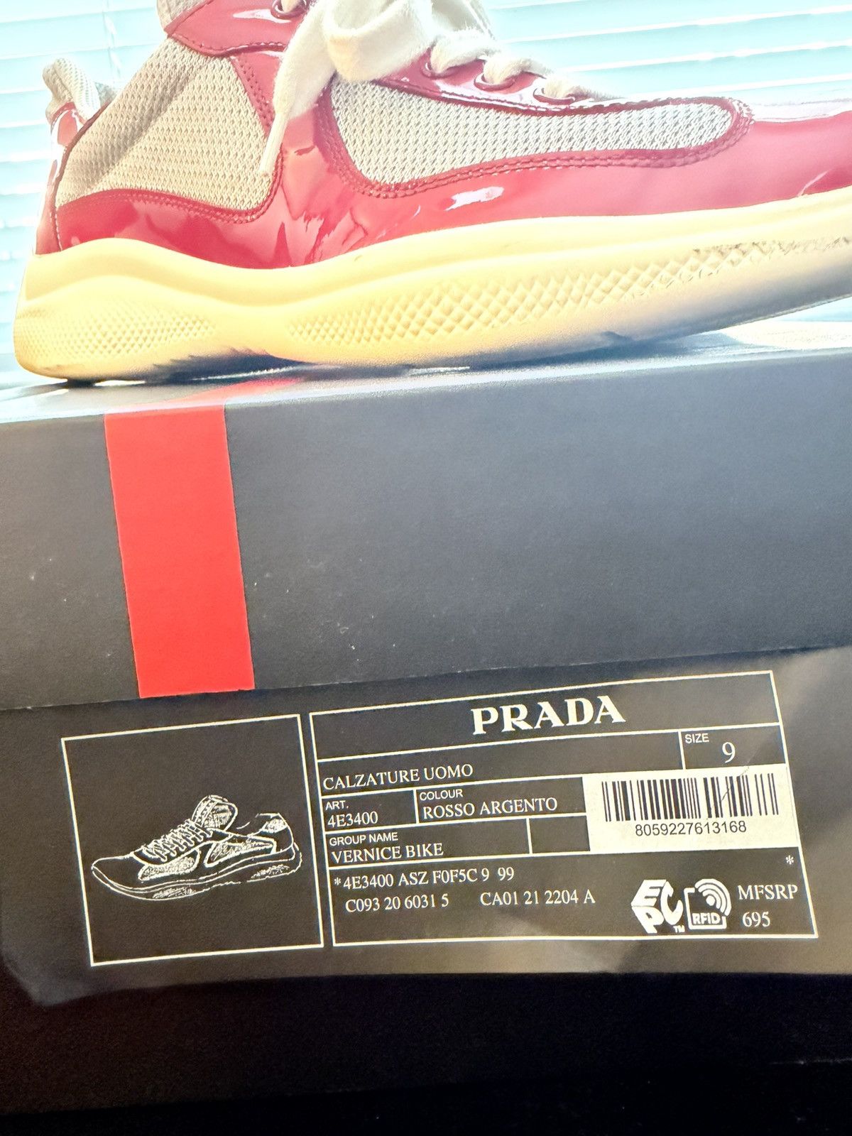 Prada Prada America Cup Sneaker Size US 9 / EU 42 - 6 Thumbnail