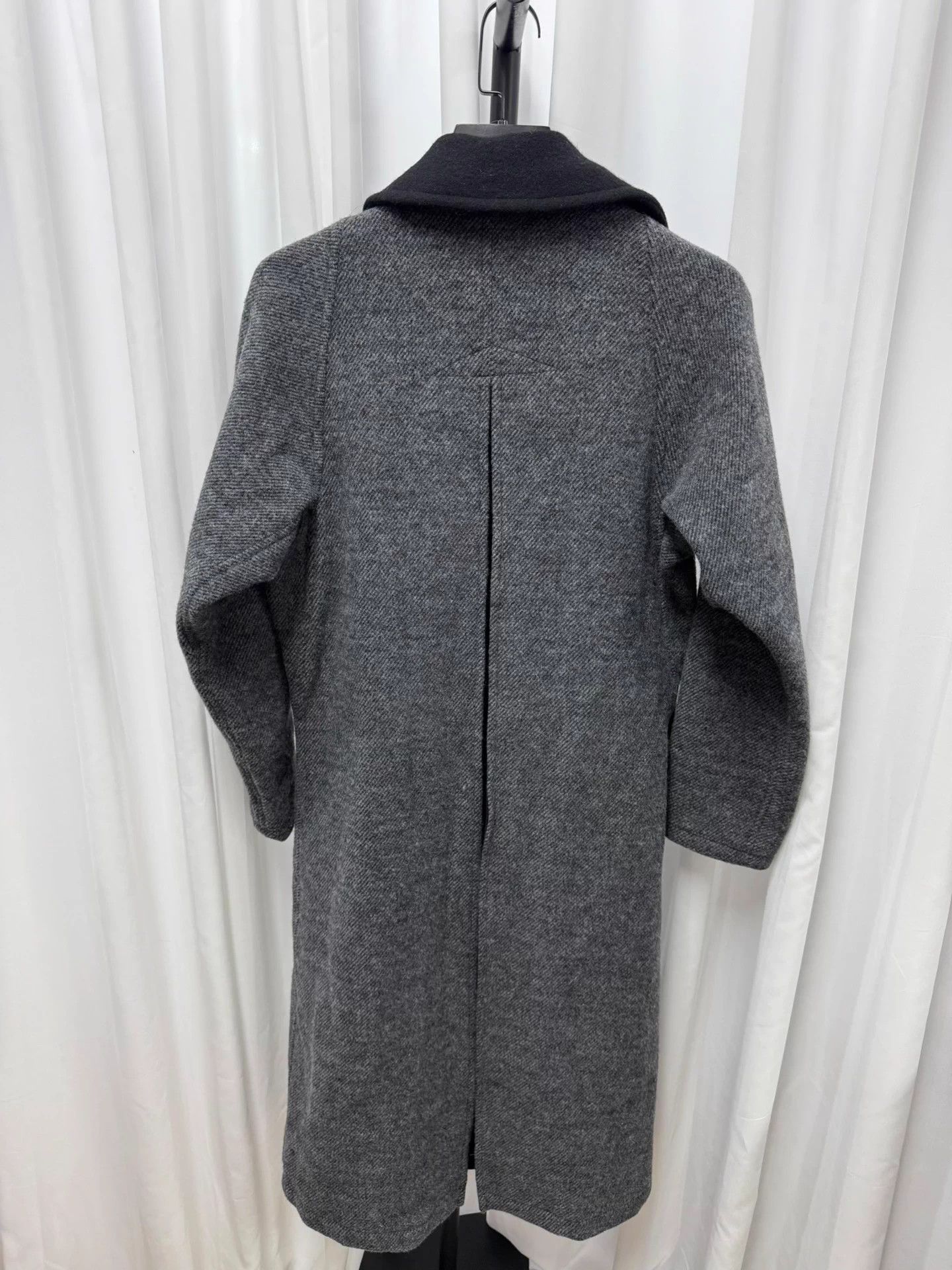 Yohji Yamamoto Yohji Yamamoto Y's Heavy Wool Patchwork Coat (Size 1) Size US S / EU 44-46 / 1 - 5 Thumbnail