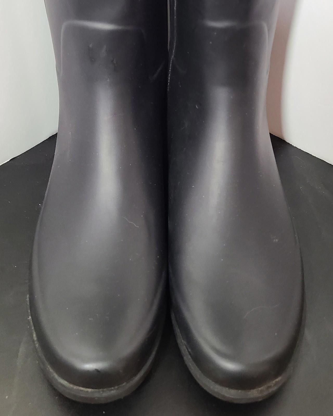 Hunter Hunter Cece Metallic Logo Rain Boots US 9M/10F UK8 EU42 Size US 10 / IT 40 - 5 Thumbnail