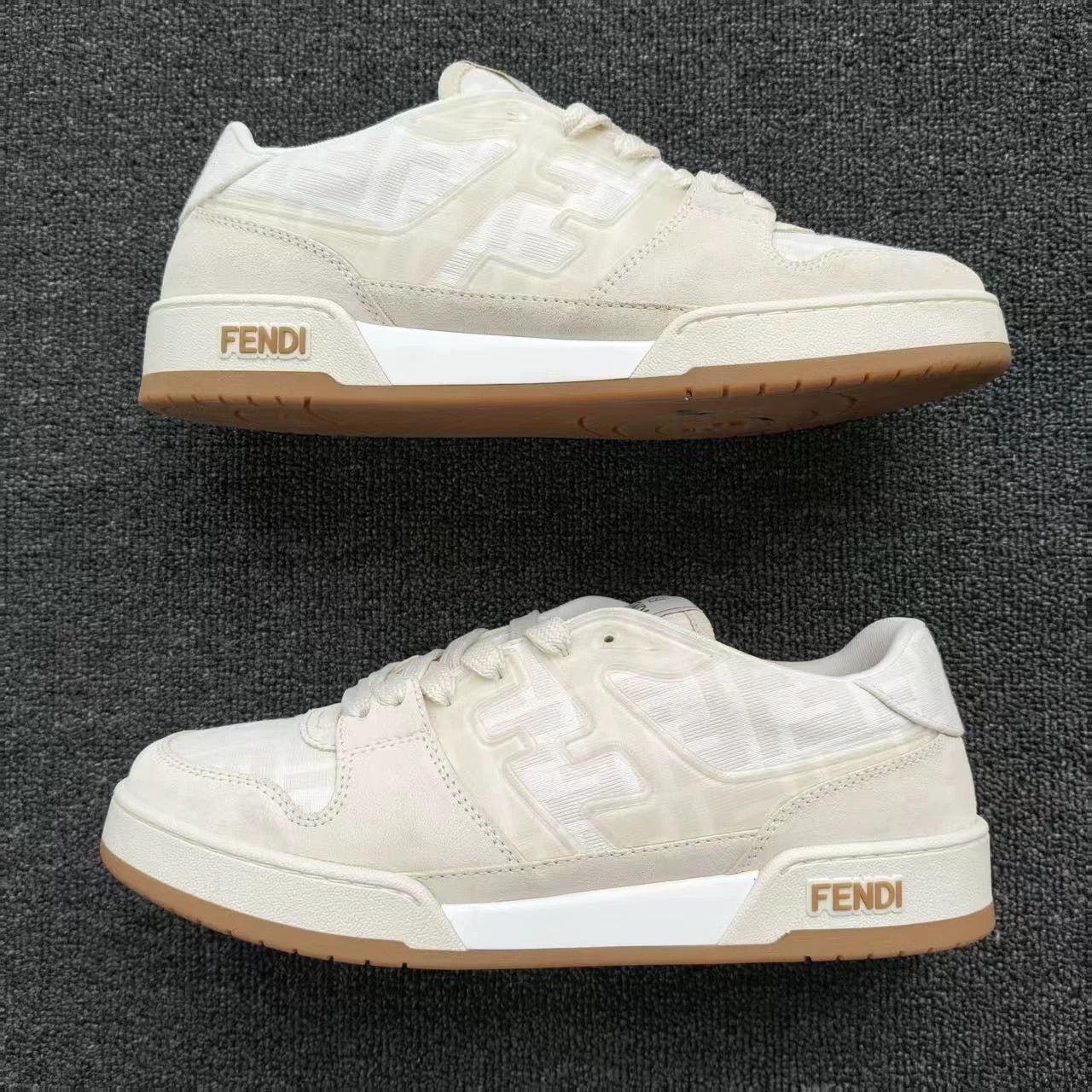Fendi Fendi Off-White All Over Print Sneakers 42 99 New Size US 9 / EU 42 - 6 Thumbnail