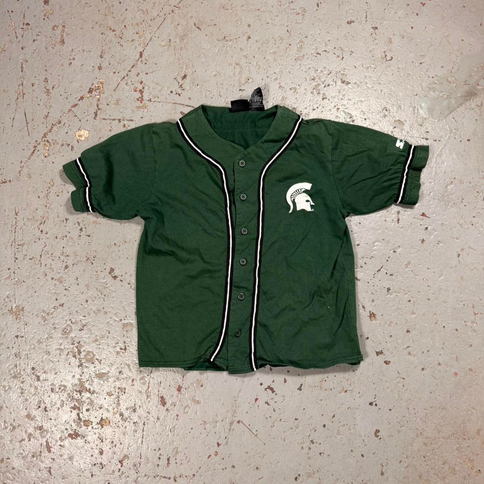 Starter Green and white michigan state Womens Jersey Size M / US 6-8 / IT 42-44 - 1 Thumbnail