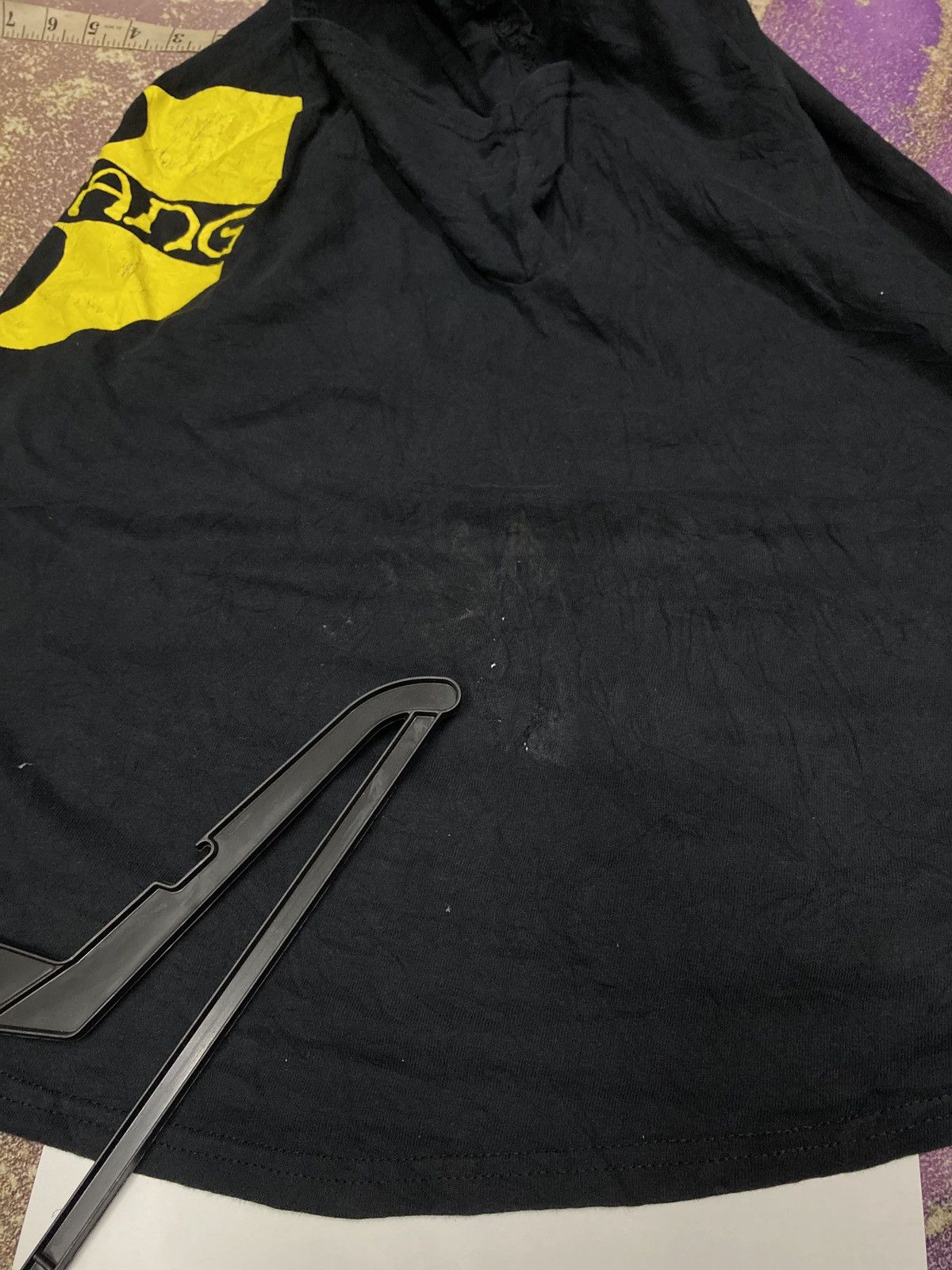 Rap Tees × Wu-Tang Clan DISTRESSED WU TANG BIG LOGO SHIRT Size US L / EU 52-54 / 3 - 7 Thumbnail