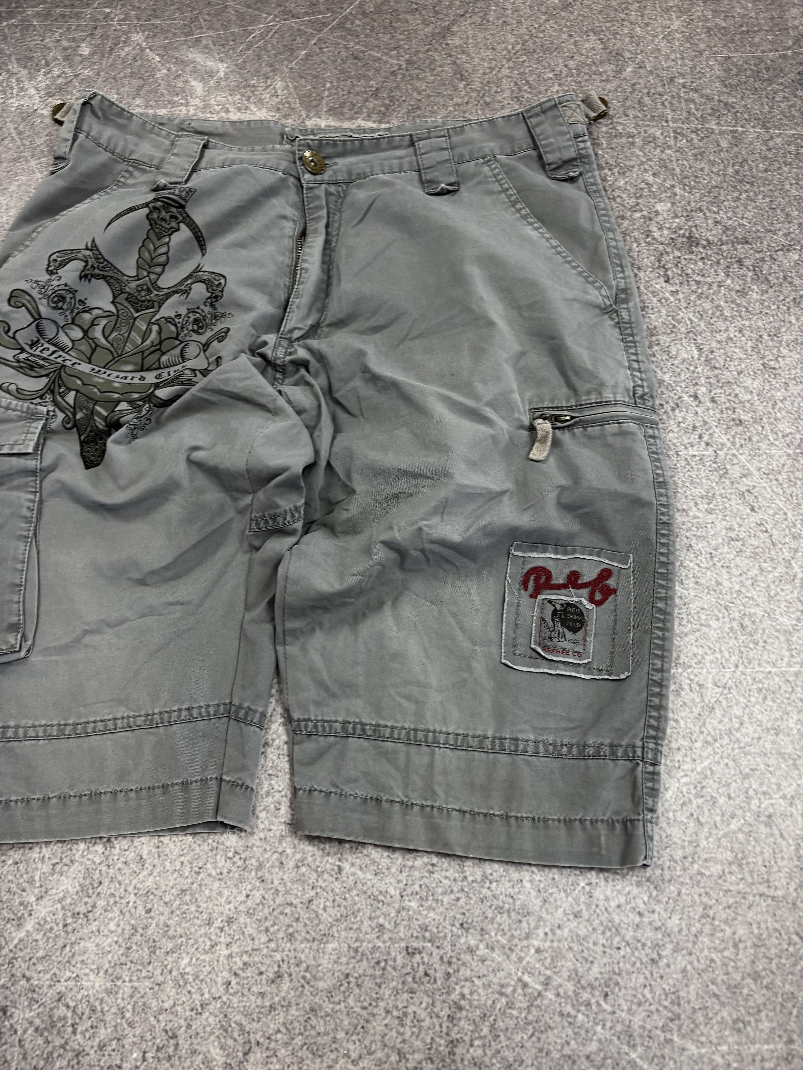 Hysteric Glamour VTG HYSTERIC GLAMOUR STYLE JAPANESE CARGO WASHED SHORTS Size US 32 / EU 48 - 3 Thumbnail