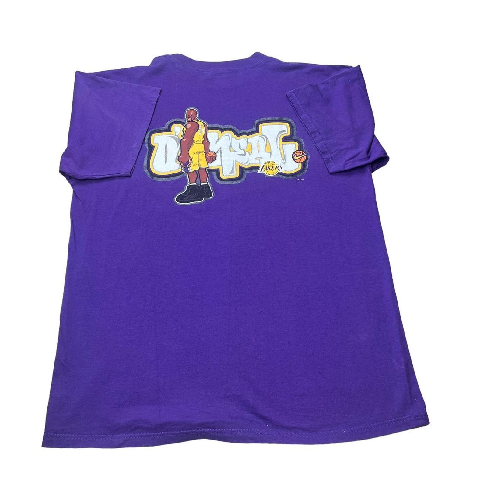Nike Vintage Nike x Shaq Lakers Shirt Size US XL / EU 56 / 4 - 4 Thumbnail