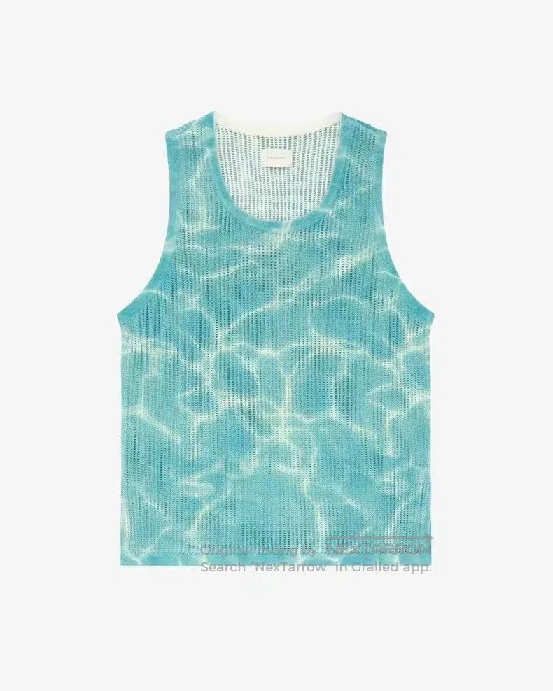 Aime Leon Dore Aime Leon Dore Tie-Dye Wave Warm Knit Open-Back Vest Size US M / EU 48-50 / 2 - 8 Thumbnail