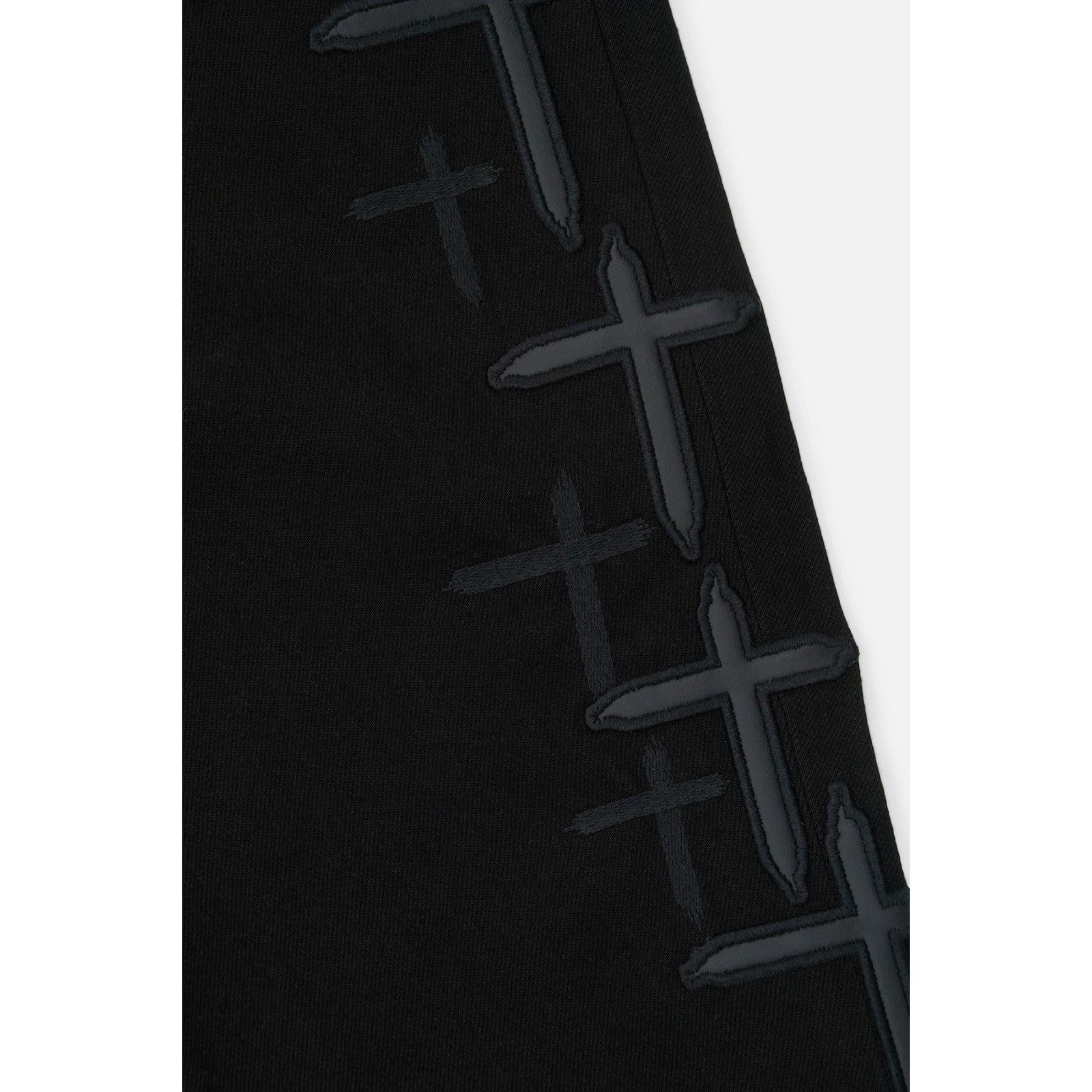 Rta RTA Skinny Fit Jeans Bryant Cross Patches Denim MRLDD887 Size US 33 - 5 Thumbnail