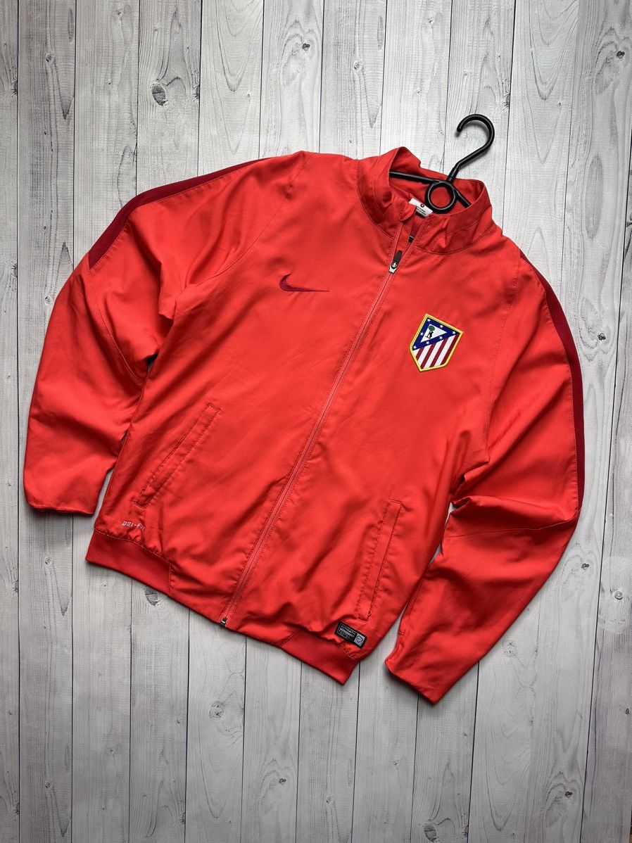 Vintage Vintage Nike Atletico Madrid track suit Rare size M Size US M / EU 48-50 / 2 - 2 Thumbnail