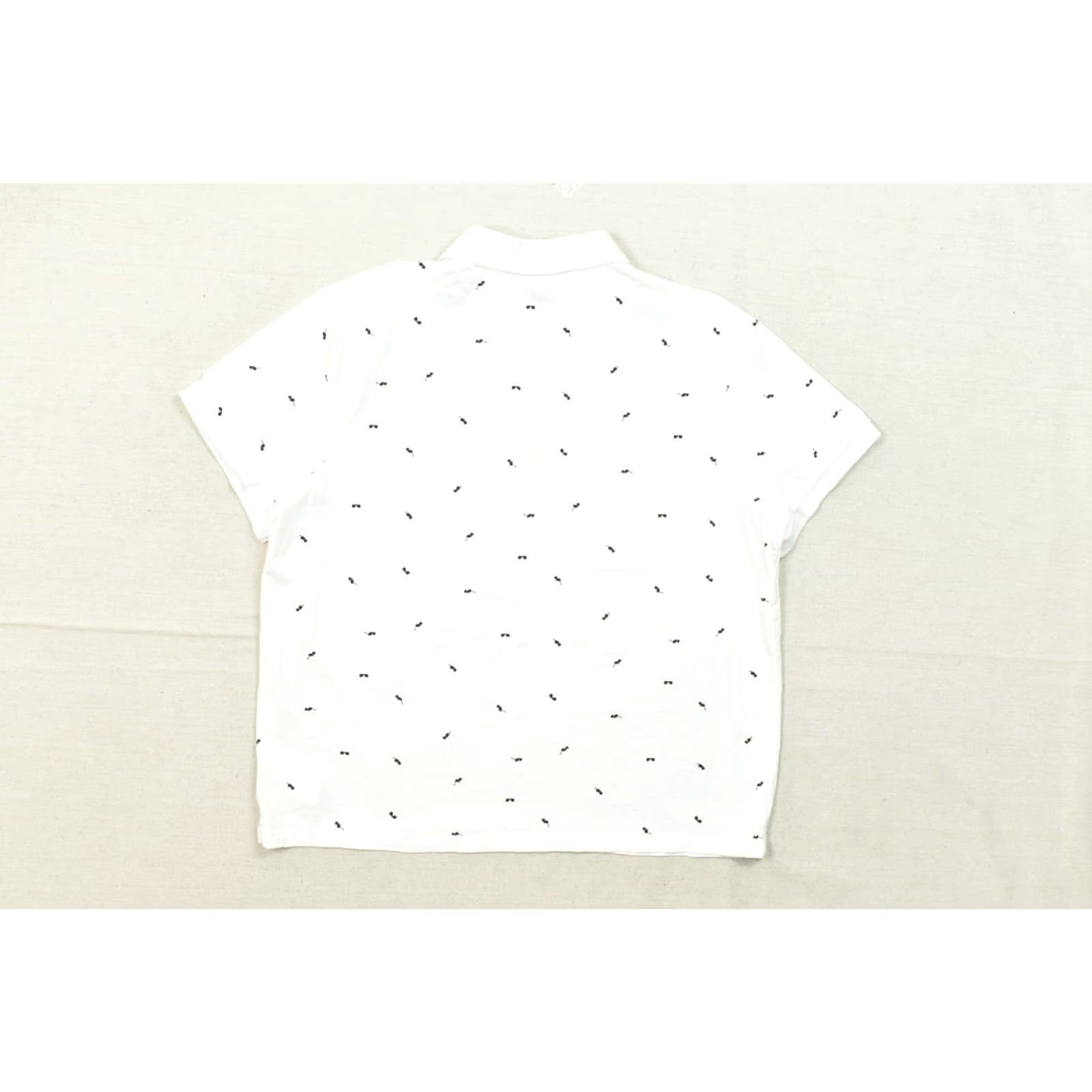 Michael Kors Michael Kors Polo Shirt Mens XL White Cotton Short Sleeve Logo Sunglasses Print Casual Golf Shirt Size US XL / EU 56 / 4 - 8 Thumbnail
