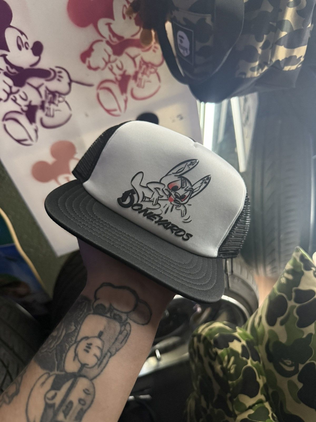 Neighborhood Stussy x Neighborhood Trucker Hat Size ONE SIZE - 1 Thumbnail