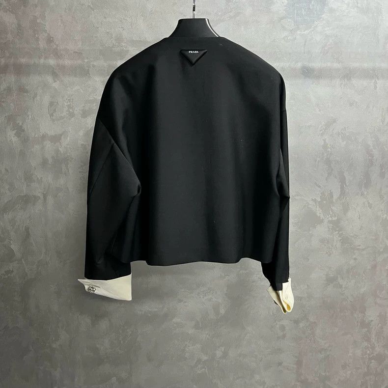 Prada Prada Black Holiday Series Short Jacket-2506 Size US M / EU 48-50 / 2 - 5 Thumbnail