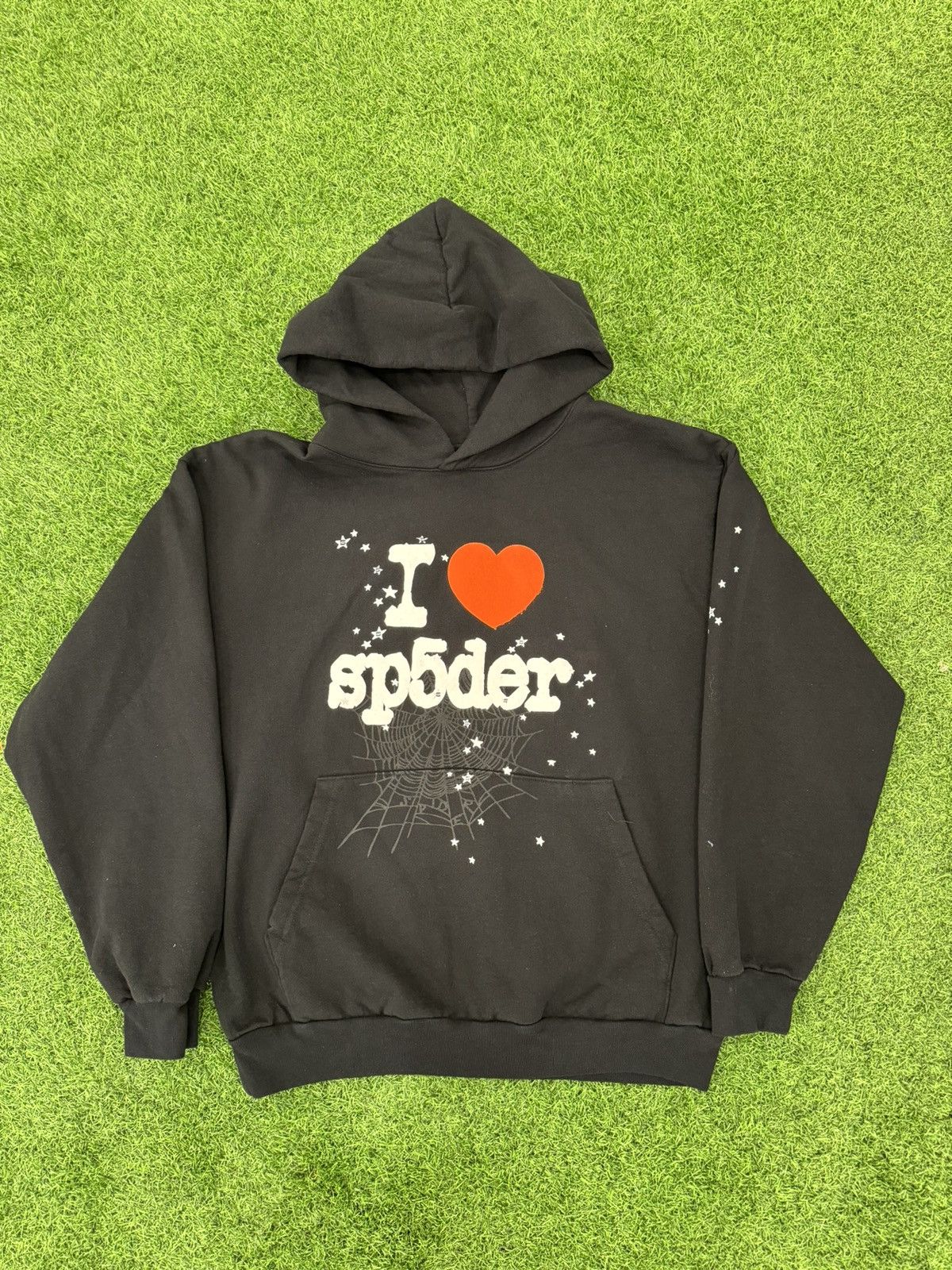 image of Spider Worldwide I Sp5Der Hoodie in Black, Men's (Size XL)