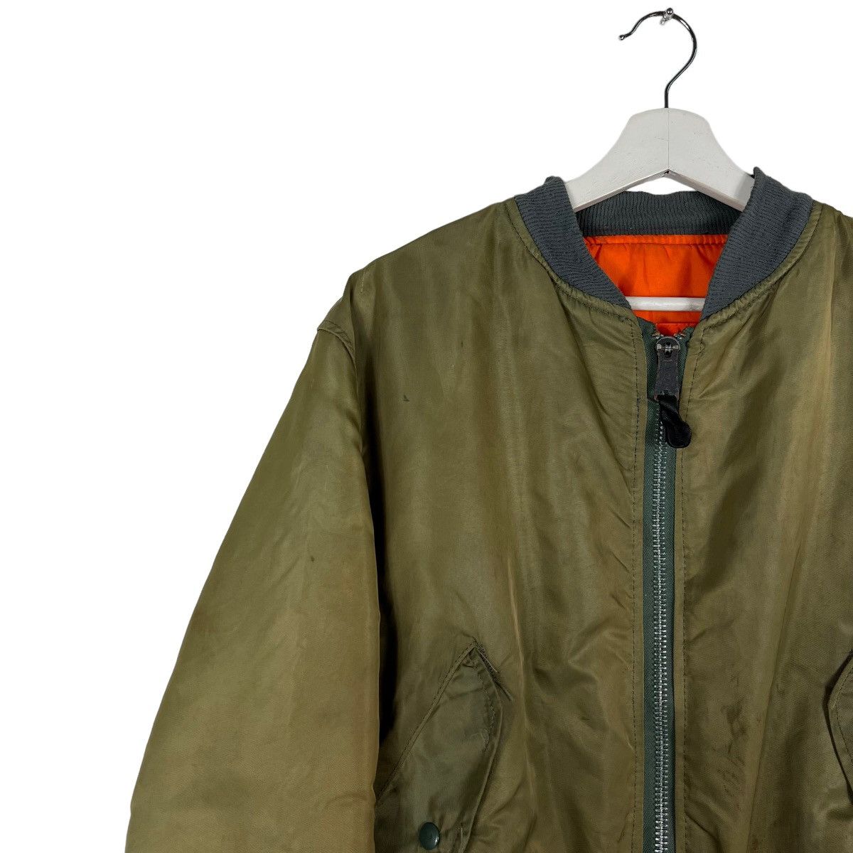 Alpha Industries 🔥 RIOT ANARCHY AFFA ALPHA MA-1 BOMBER JACKET Size US L / EU 52-54 / 3 - 7 Thumbnail