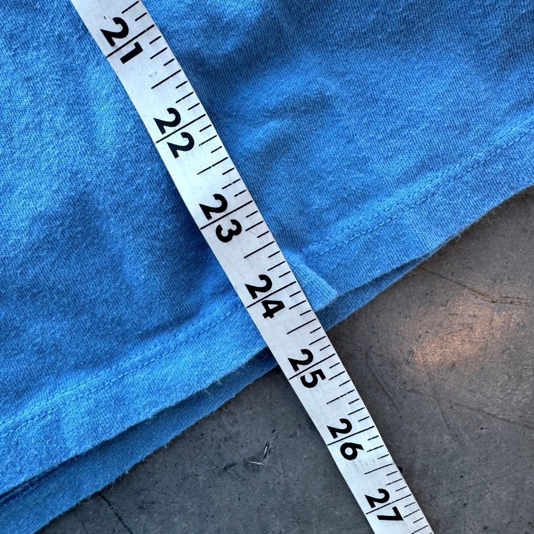Gap VINTAGE Basquiat GAP Blue Graphic Tee Short Sleeve Small Mens S Shirt Size US 29 - 5 Thumbnail