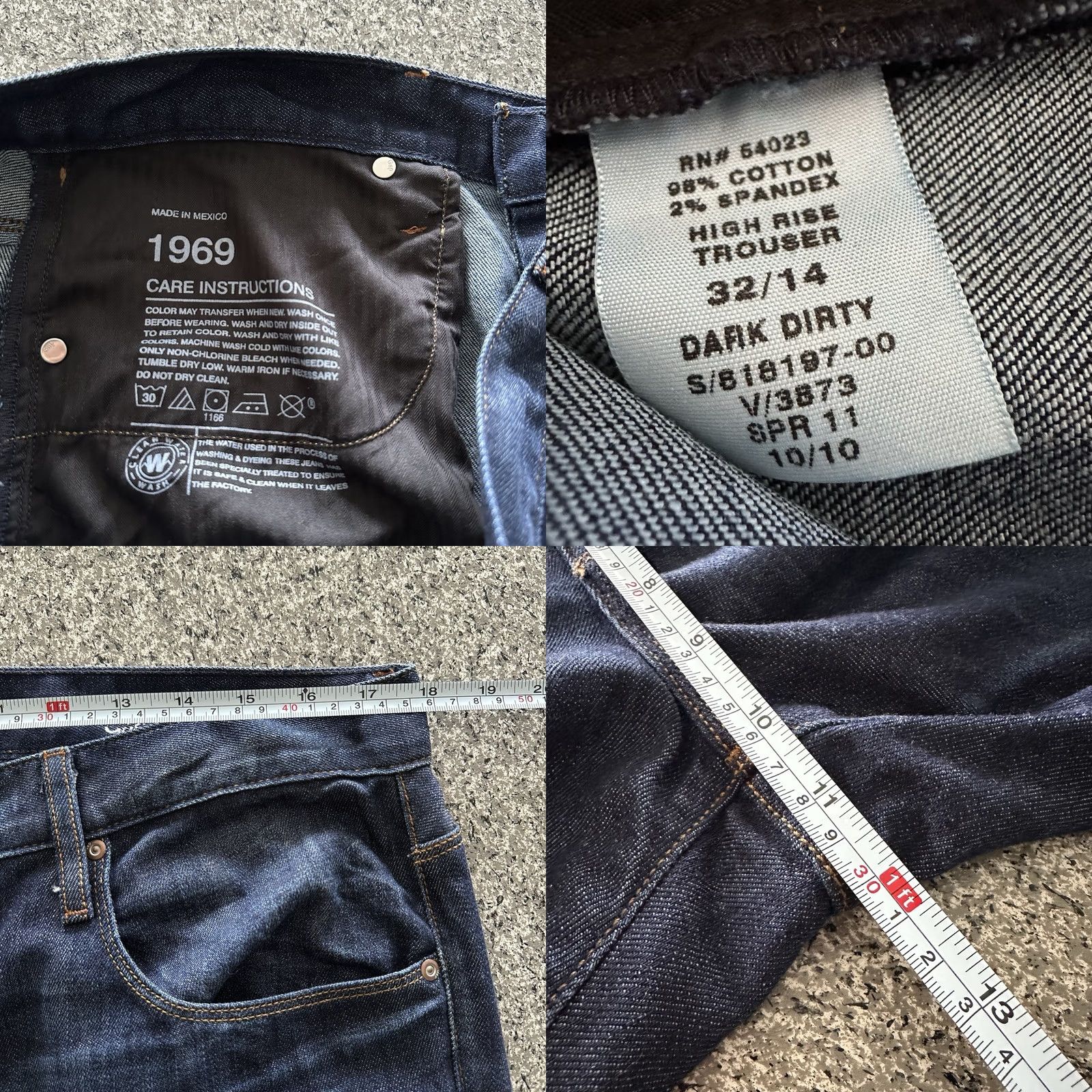 Gap Gap 1969 High Rise Flare Jeans Women’s Size 32 Dark Wash Stretch Denim Blue 1969 Gap Jeans Womens Size 32 Flare Size 24" / US 00 / IT 34 - 8 Thumbnail
