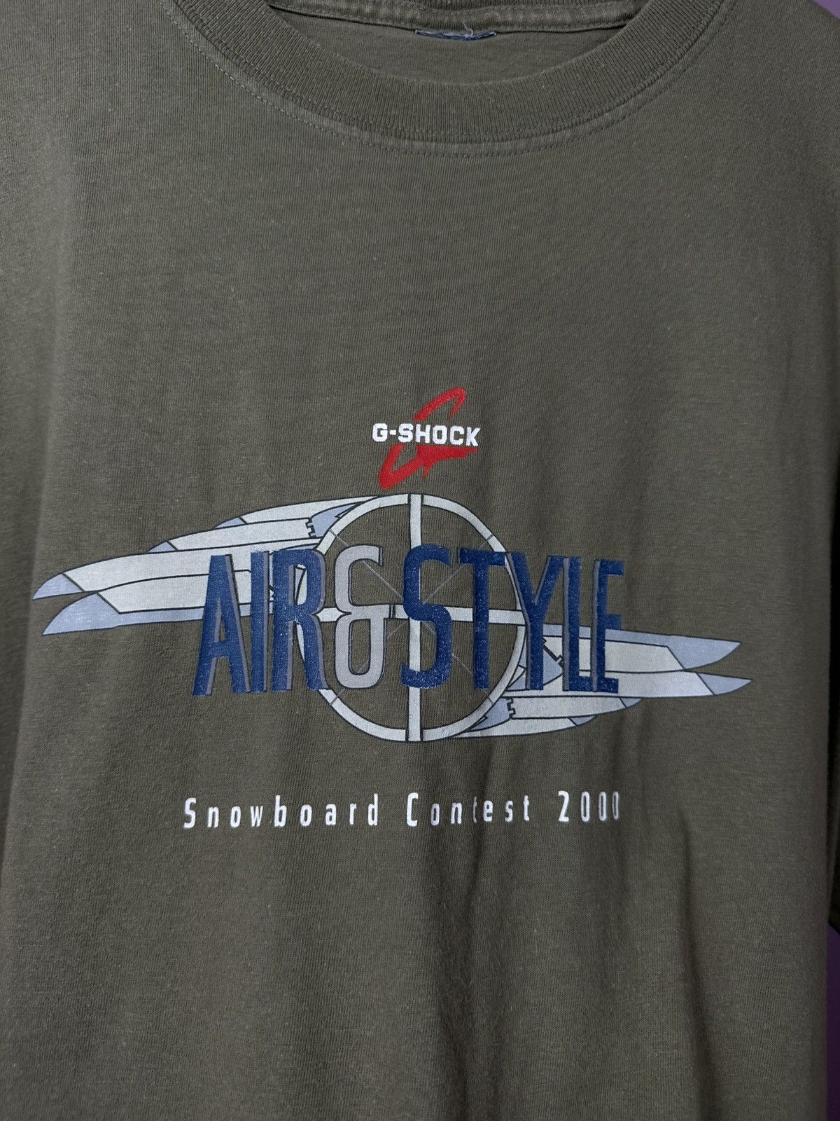 Quiksilver 2000 Quiksilver X G-Shock T-Shirt Snowboard Contest Size US L / EU 52-54 / 3 - 12 Thumbnail