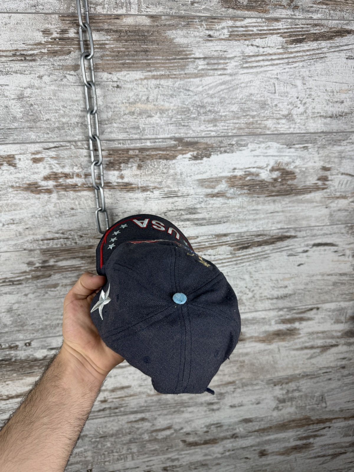 Vintage Mens Vintage USA cap hats Harley Davidson style Size ONE SIZE - 6 Thumbnail
