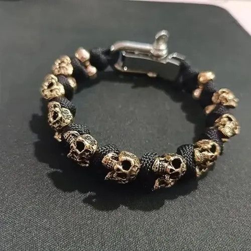 Other Stylish Skull Premium Paracord Bracelet Size ONE SIZE - 4 Thumbnail
