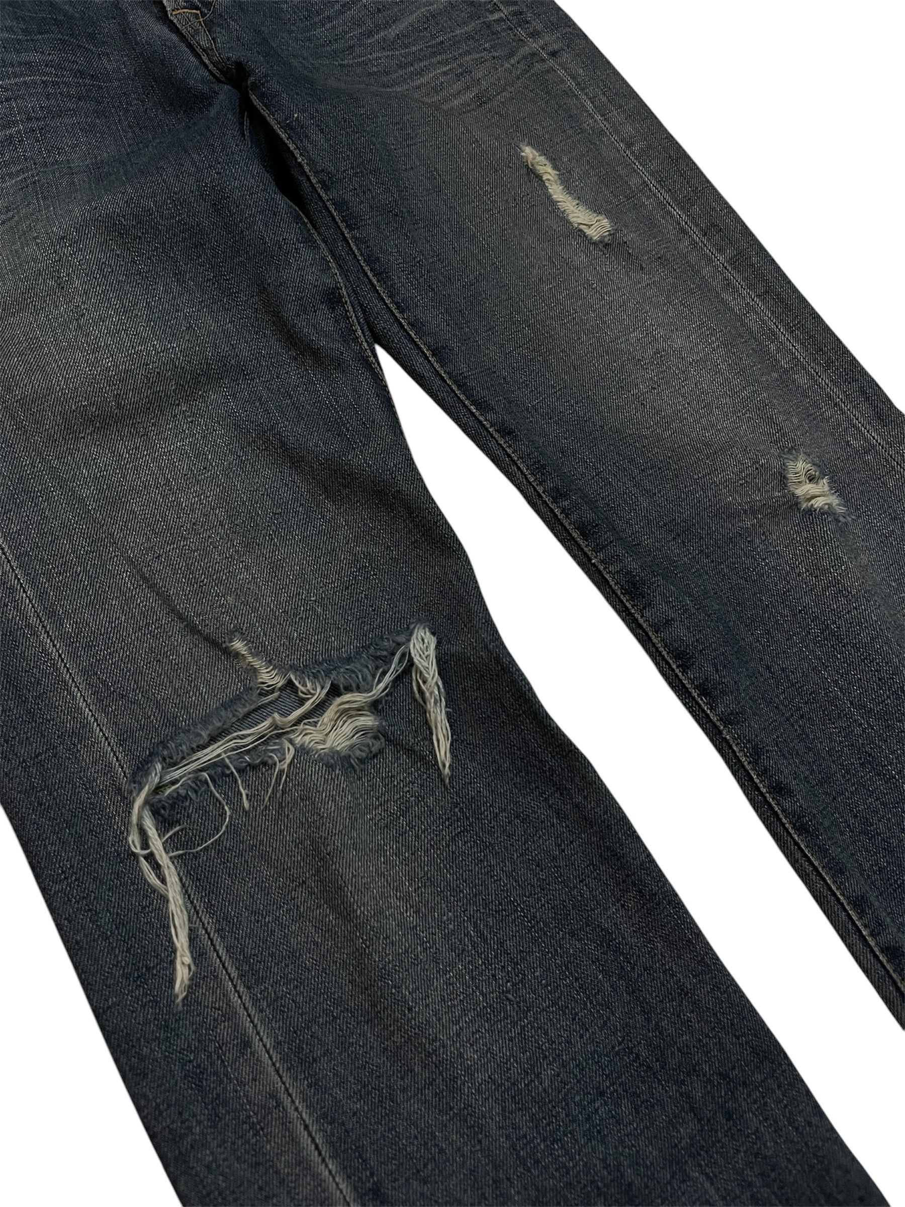Marithe + Francois Girbaud Marithe Francois Girbaud Distressed Denim Jeans Size US 26 / EU 42 - 7 Thumbnail