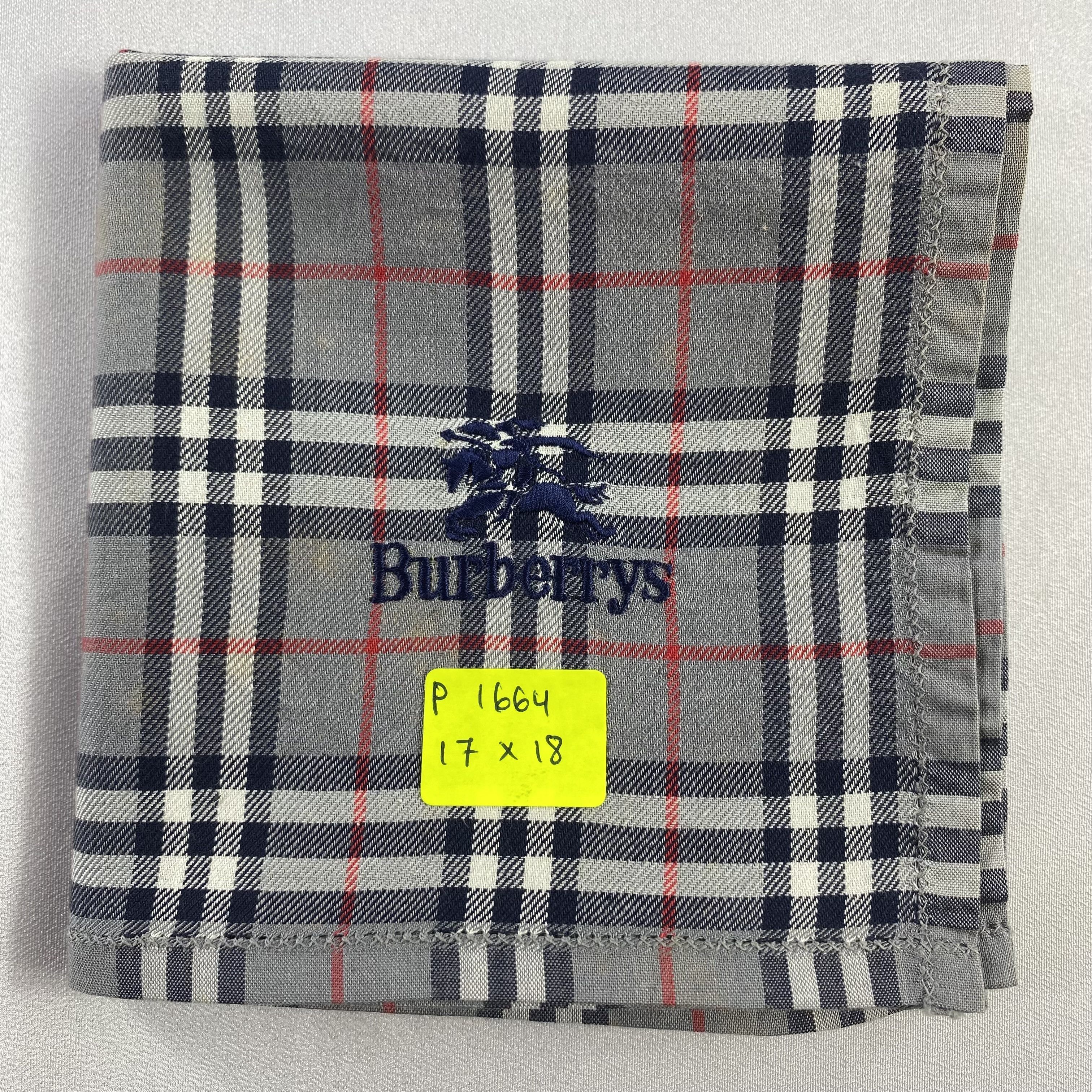 Burberry × Vintage Burberry Handkerchief / Neckerchief / Bandana-P1664 Size ONE SIZE - 5 Thumbnail