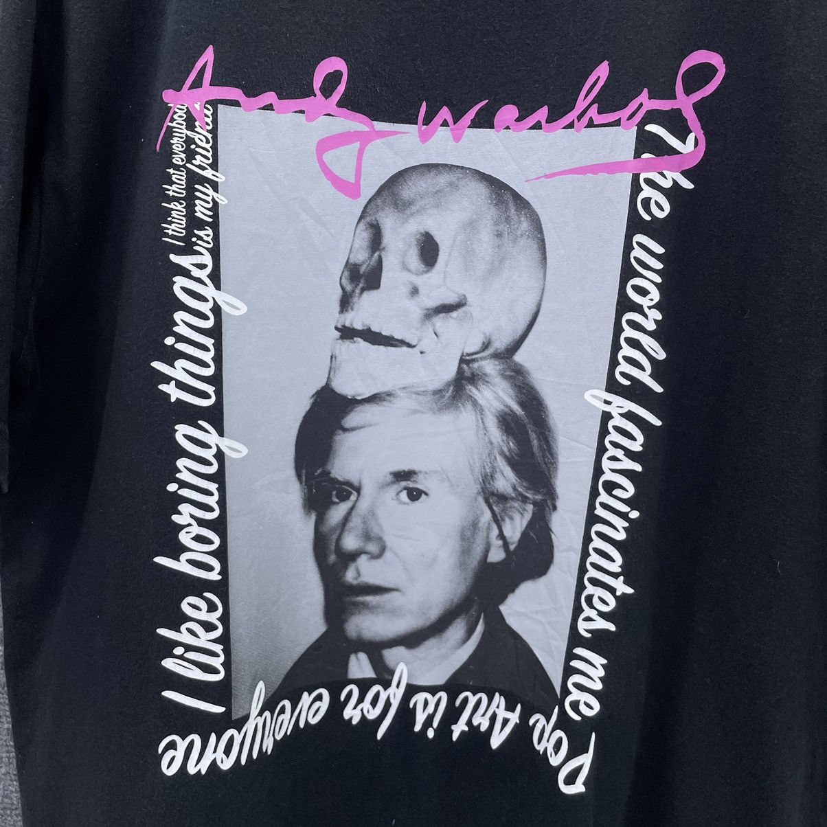 Affliction × Andy Warhol Andy Warhol Skulls Art Photo T Shirt Stussy Style Size US XL / EU 56 / 4 - 2 Thumbnail