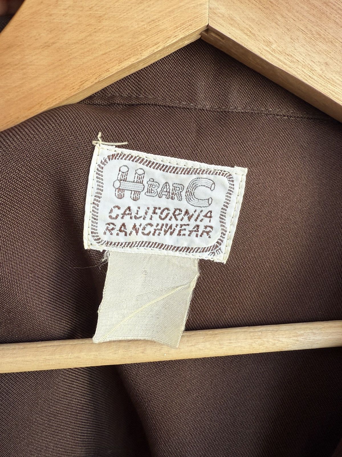 Vintage Archive 50-70s H Bar C California Ranchwear Western Shirt Size US L / EU 52-54 / 3 - 6 Thumbnail