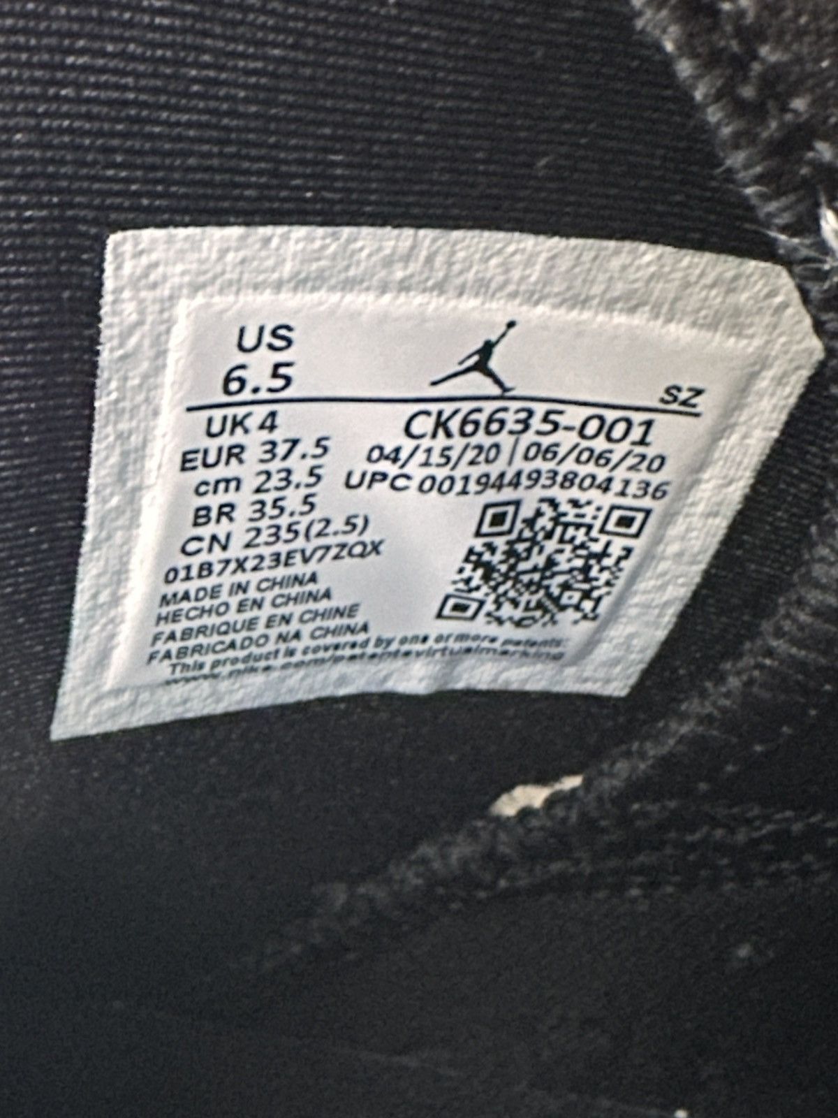 Jordan Brand Jordan 6 Size US 6.5 / IT 36.5 - 6 Thumbnail