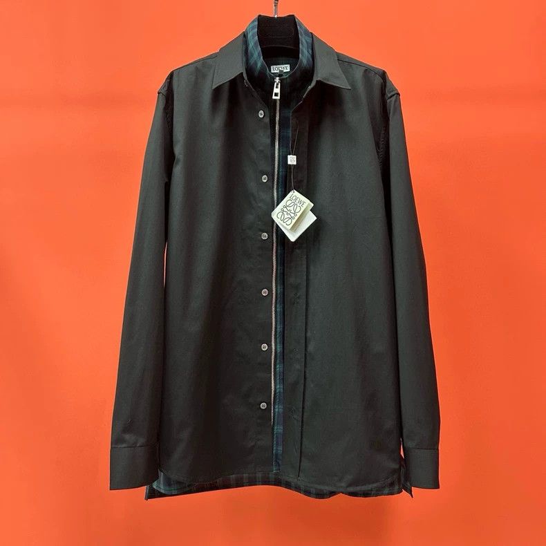 Loewe LOEWE size39 Men's turned-down collar shirts Size US XXS / EU 40 - 1 Thumbnail
