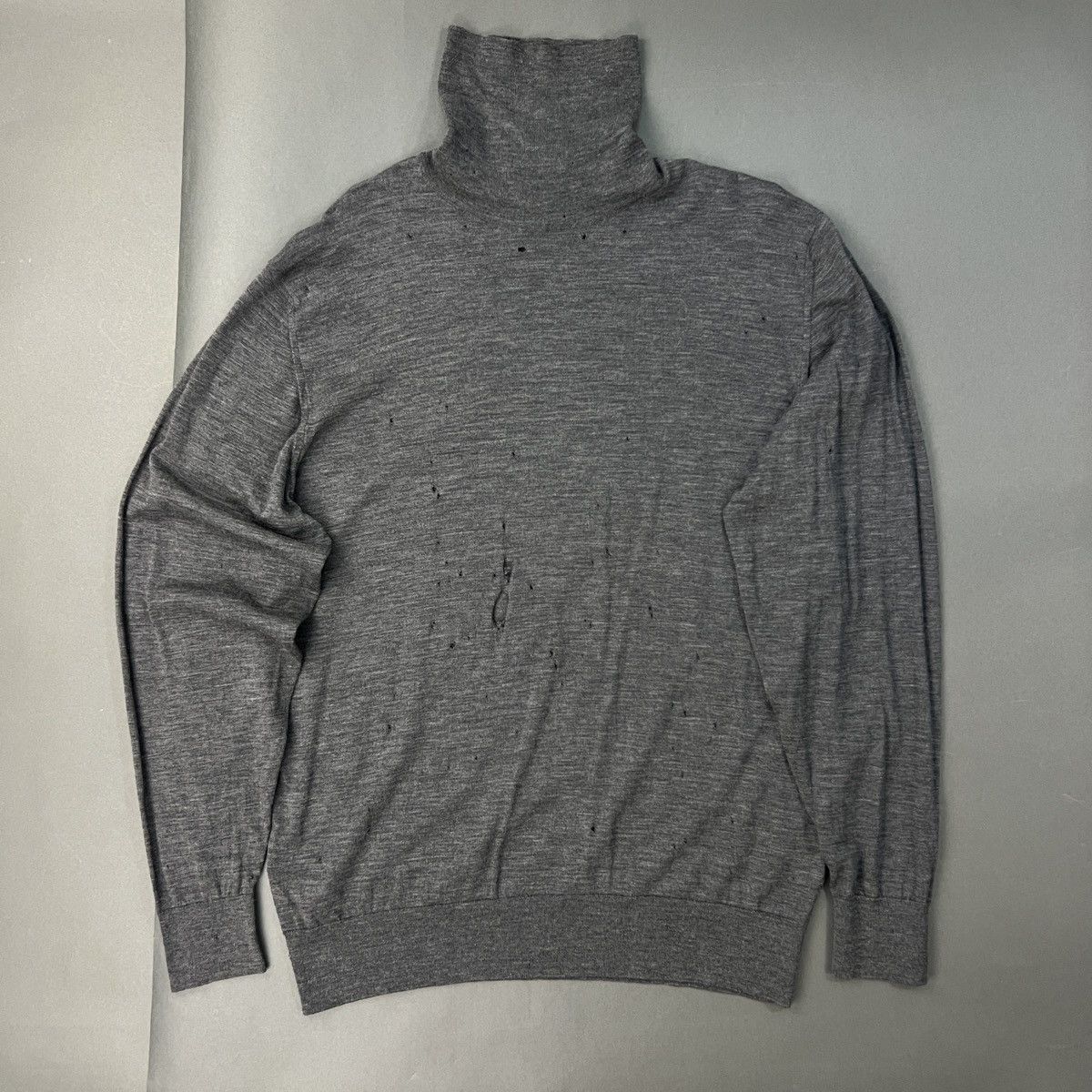 Cruciani Cruciani for Carioca Wool Turtleneck Made in Italy Size US L / EU 52-54 / 3 - 1 Thumbnail