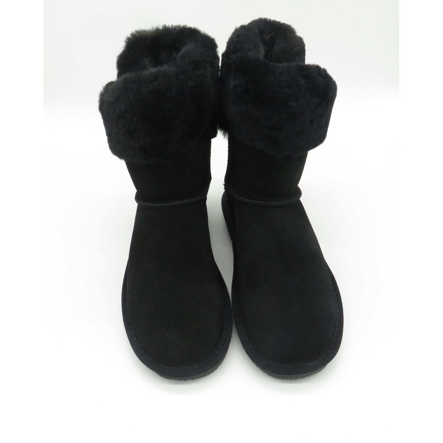 Other Gooce Women's Black Faux Fur Lined Winter Boots Size 5 NEW Size US 5 / IT 35 - 2 Thumbnail