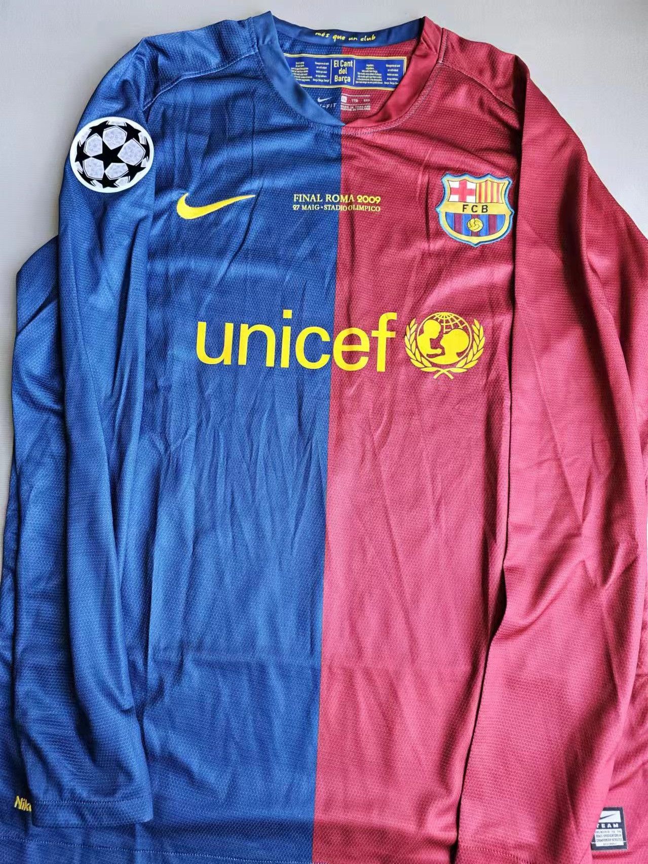 Vintage Barcelona #14 Thierry Henry Jersey Size US XXL / EU 58 / 5 - 2 Thumbnail