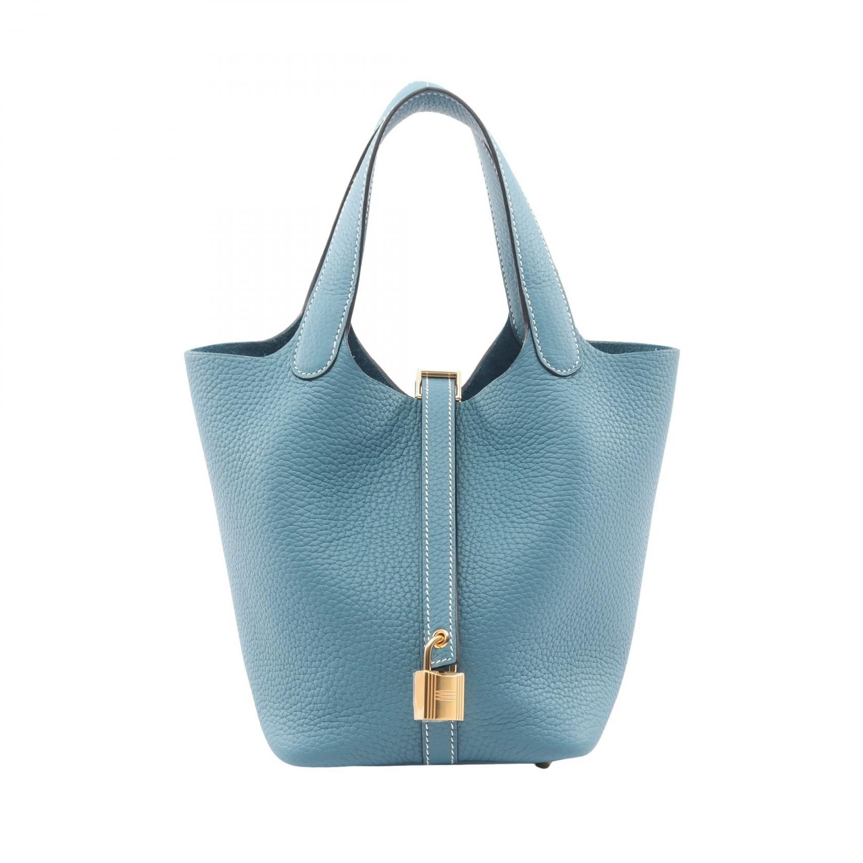 Hermes Hermes Hermes Picotin Lock PM Taurillon Clemence Handbag Leather Handbag K DUTY FREE for USA Size ONE SIZE - 1 Thumbnail