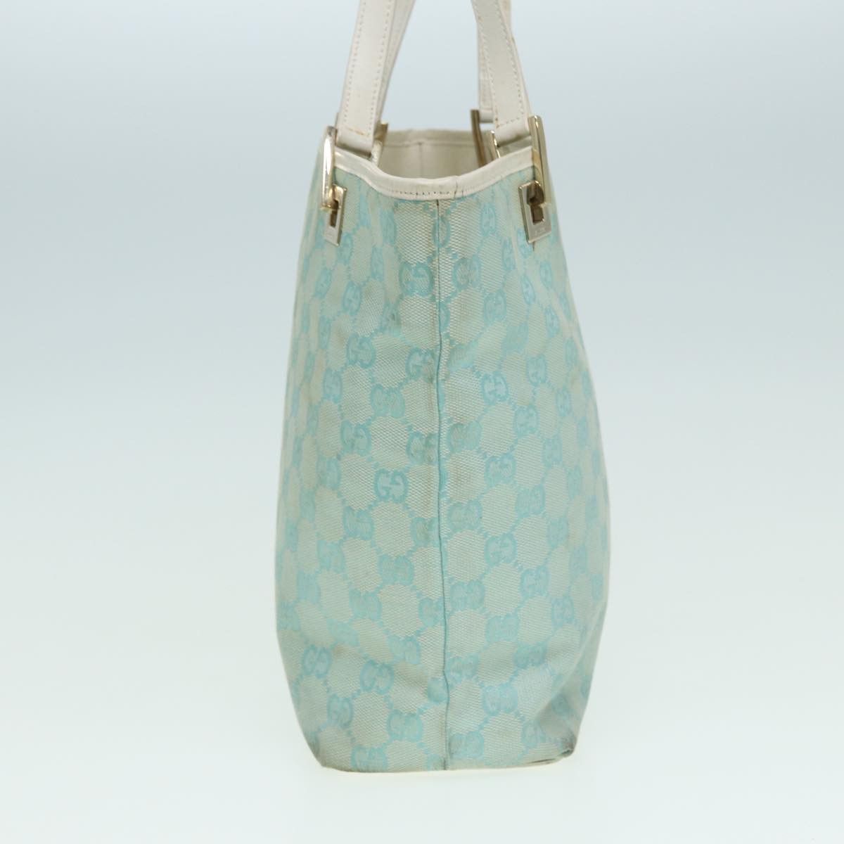 Gucci GUCCI GG Canvas Shoulder Bag Blue White 002 002 Size ONE SIZE - 5 Thumbnail