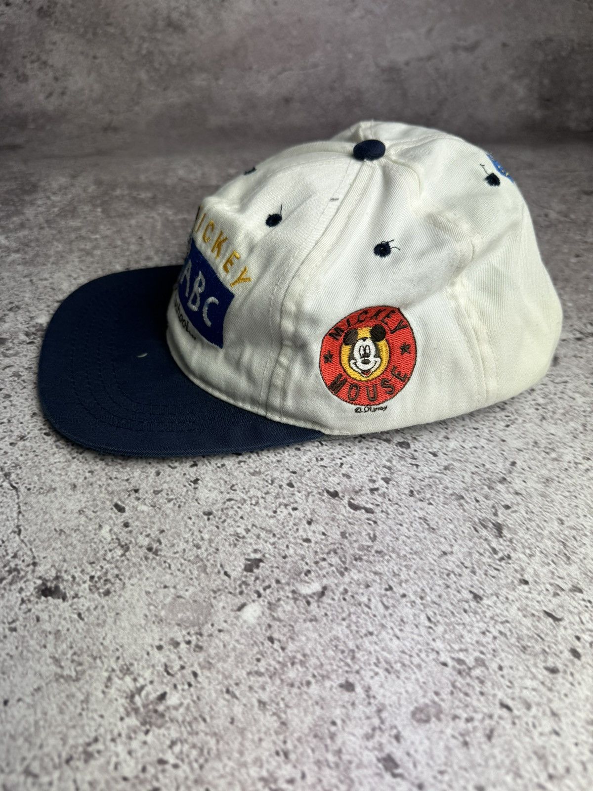 Disney × Vintage 90s Mickey Mouse Disney Cap Hat Vintage Size ONE SIZE - 4 Thumbnail